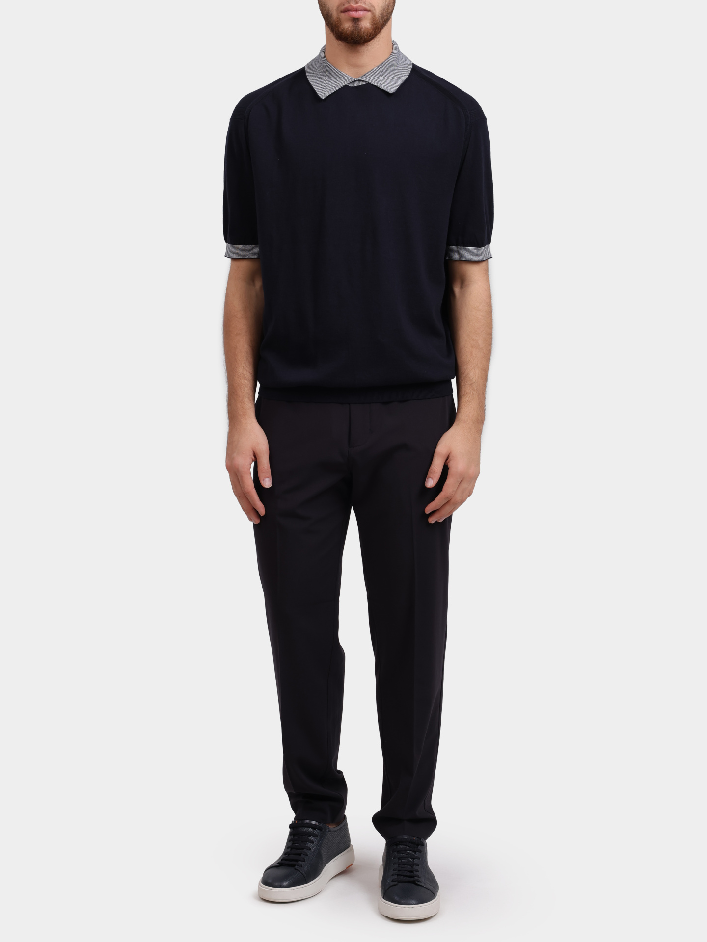 Поло Armani Exchange XM001877 AF11960 UB101 хлопковое мужское — купить в интернет-магазине Verdistore