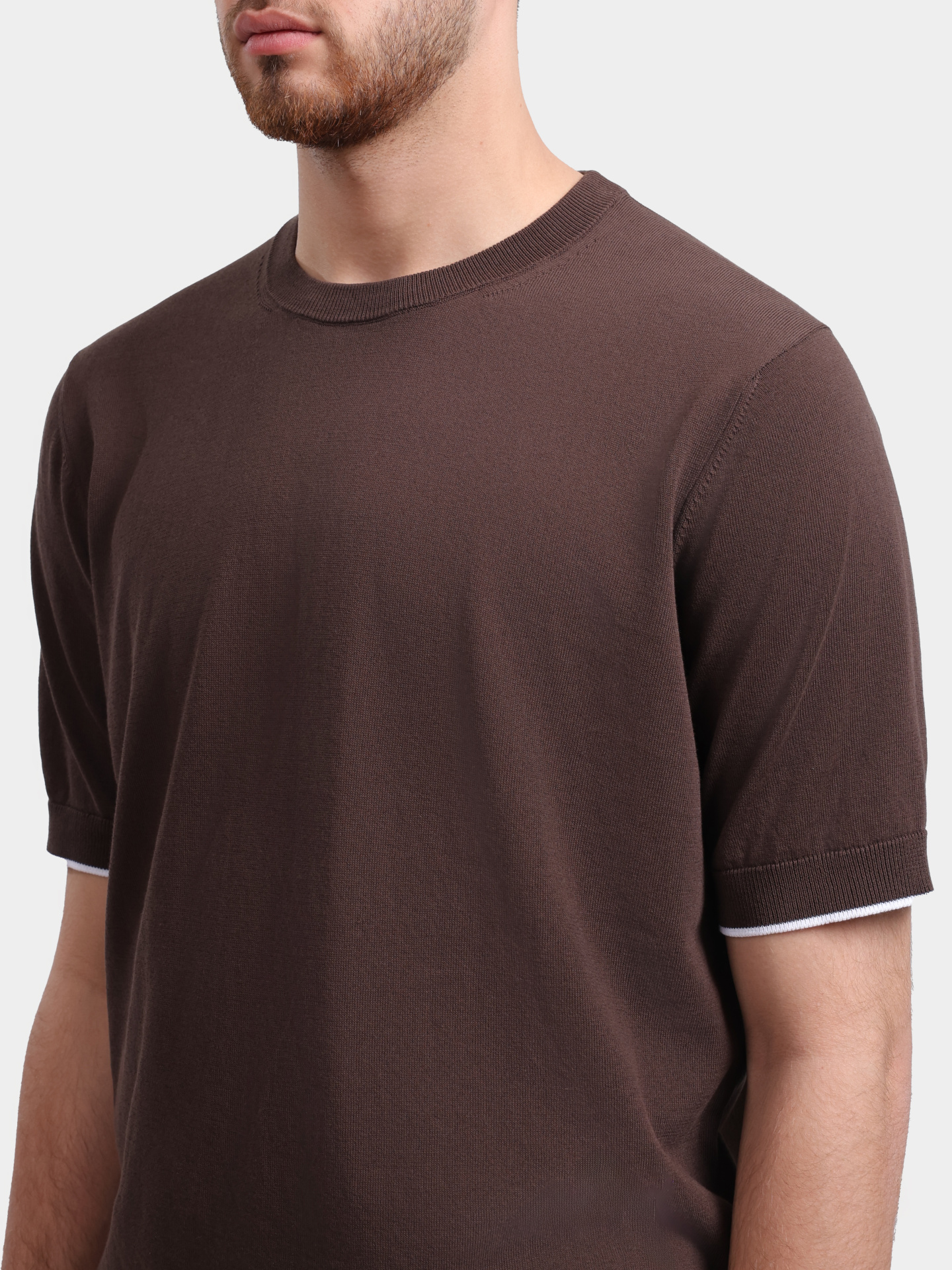 Футболка Peserico R59477F14 9173N 51N трикотажная мужская — купить в интернет-магазине Verdistore