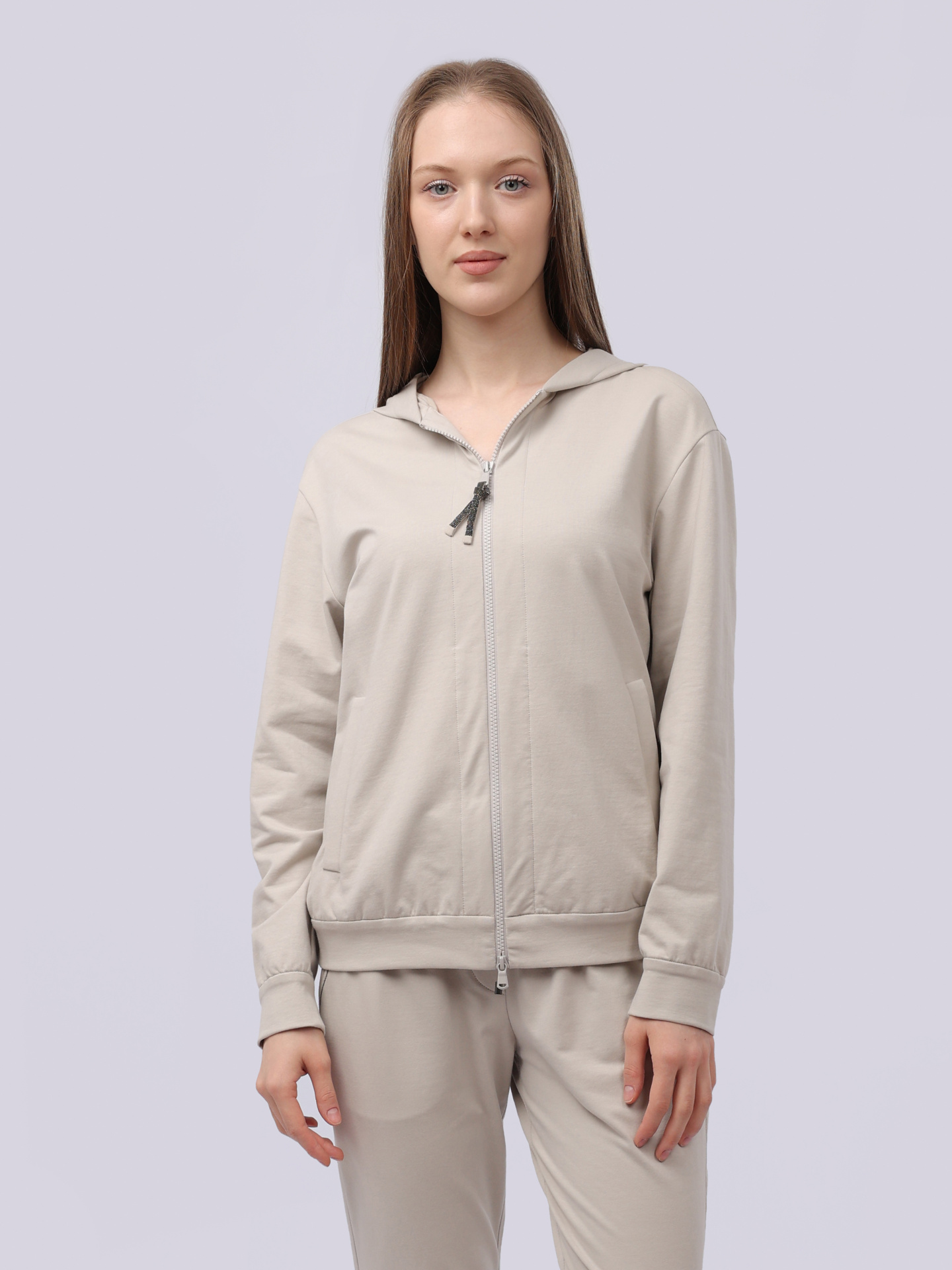 Мастерка Brunello Cucinelli MH827B1190 С9593 хлопковая женская — купить в интернет-магазине Verdistore