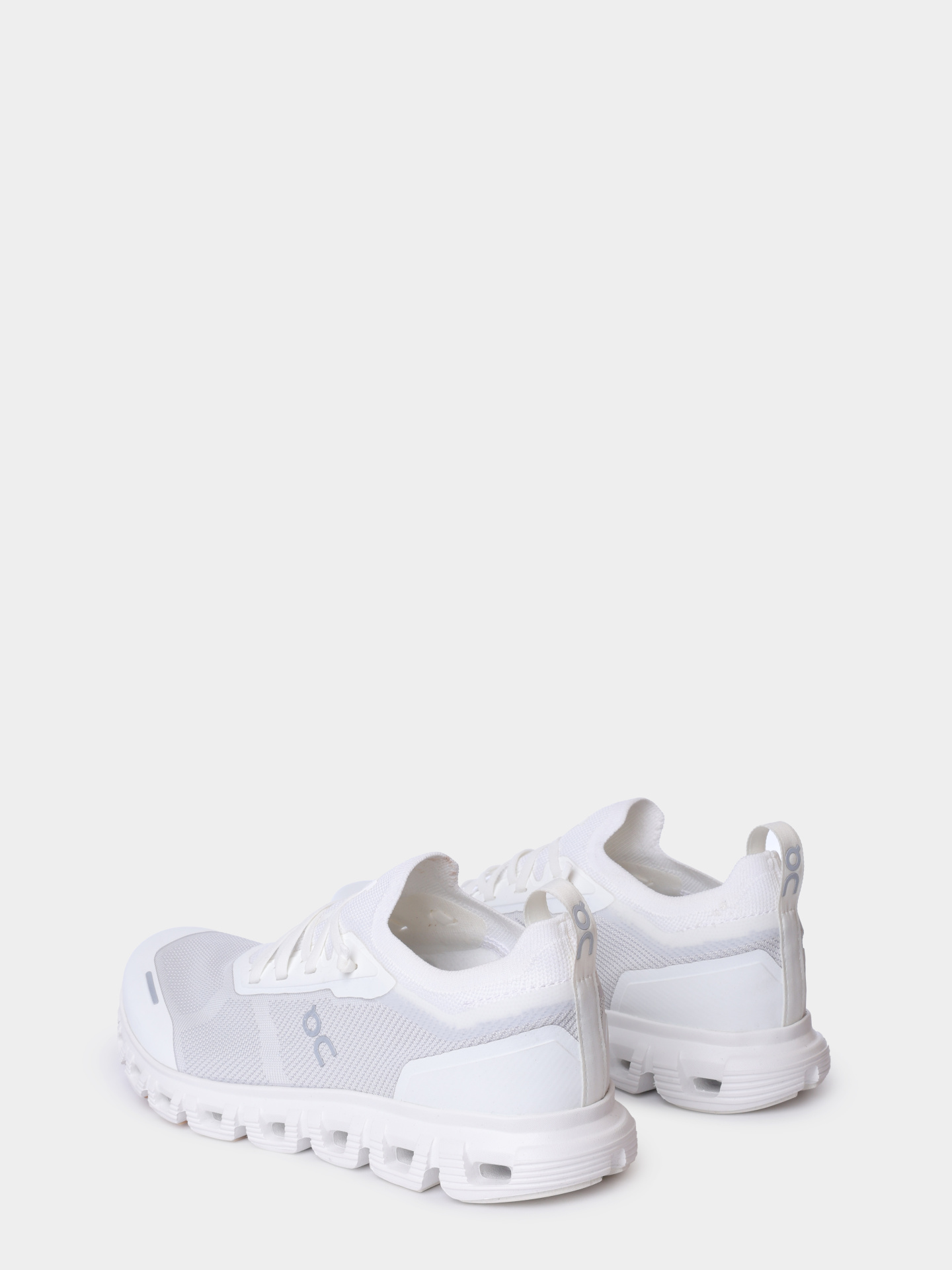 Кроссовки On Running 3MF10041200 ON Cloud 5 All White белые мужские с амортизирующей подошвой — купить в интернет-магазине Verdistore