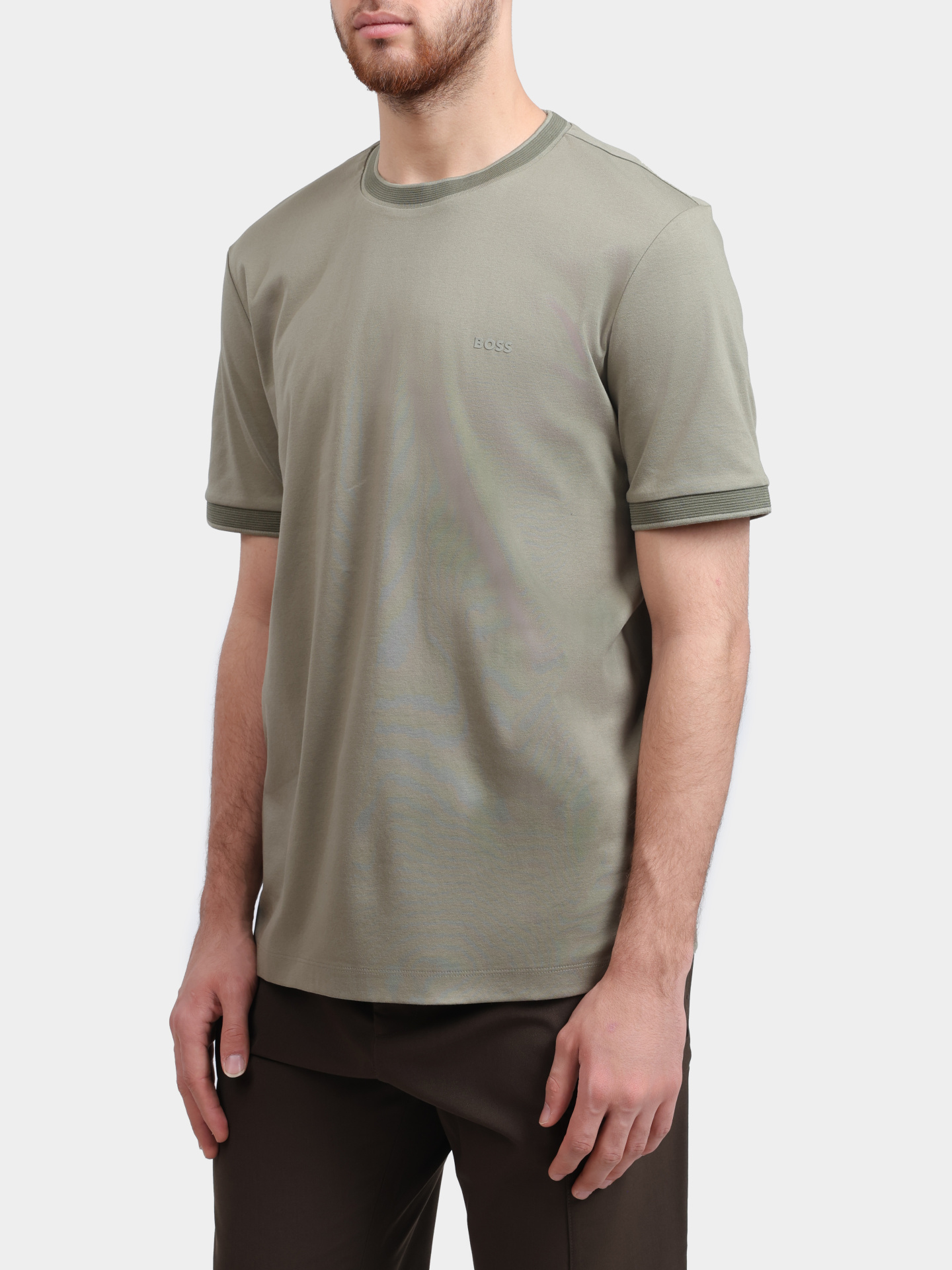 Футболка Boss 50543858 314 хлопковая мужская — купить в интернет-магазине Verdistore