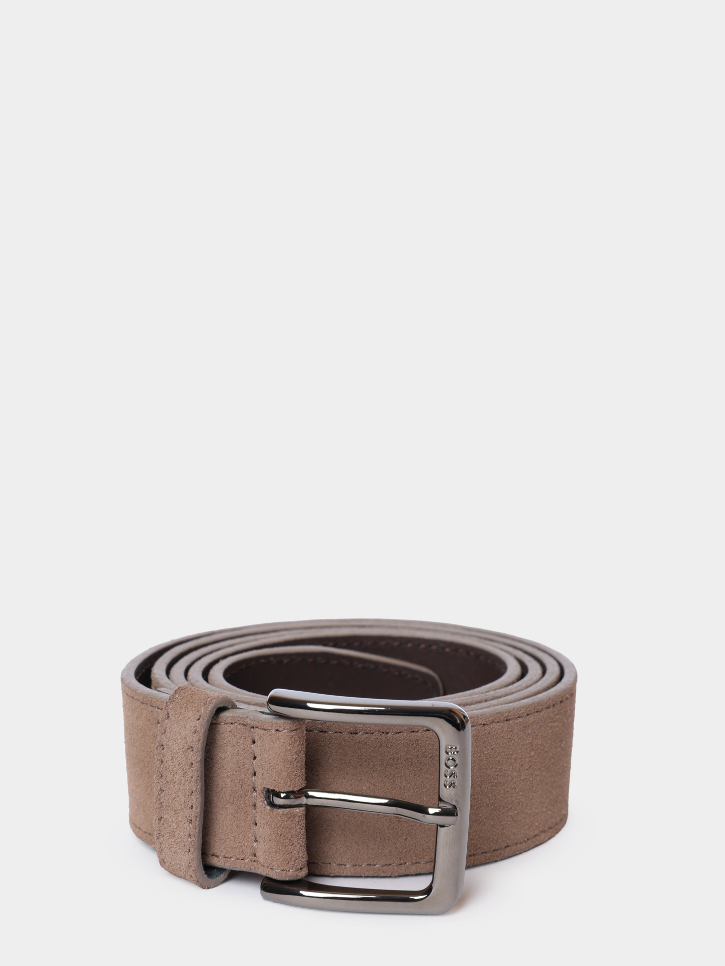 Ремень Boss 50537177 261 замшевый мужской — купить в интернет-магазине Verdistore