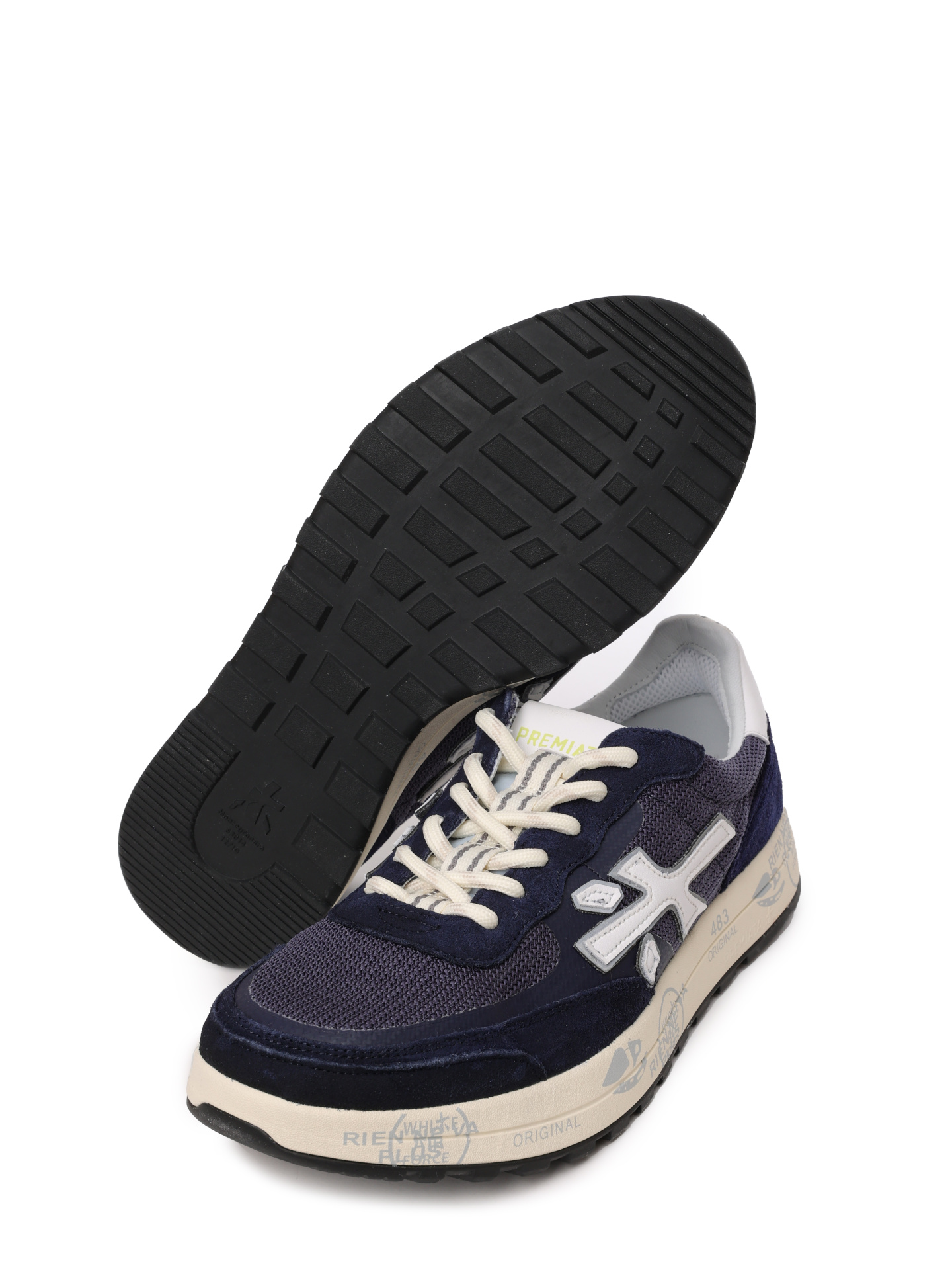 Кеды темно-синие с поднятым носком  — купить в интернет-магазине Verdistore