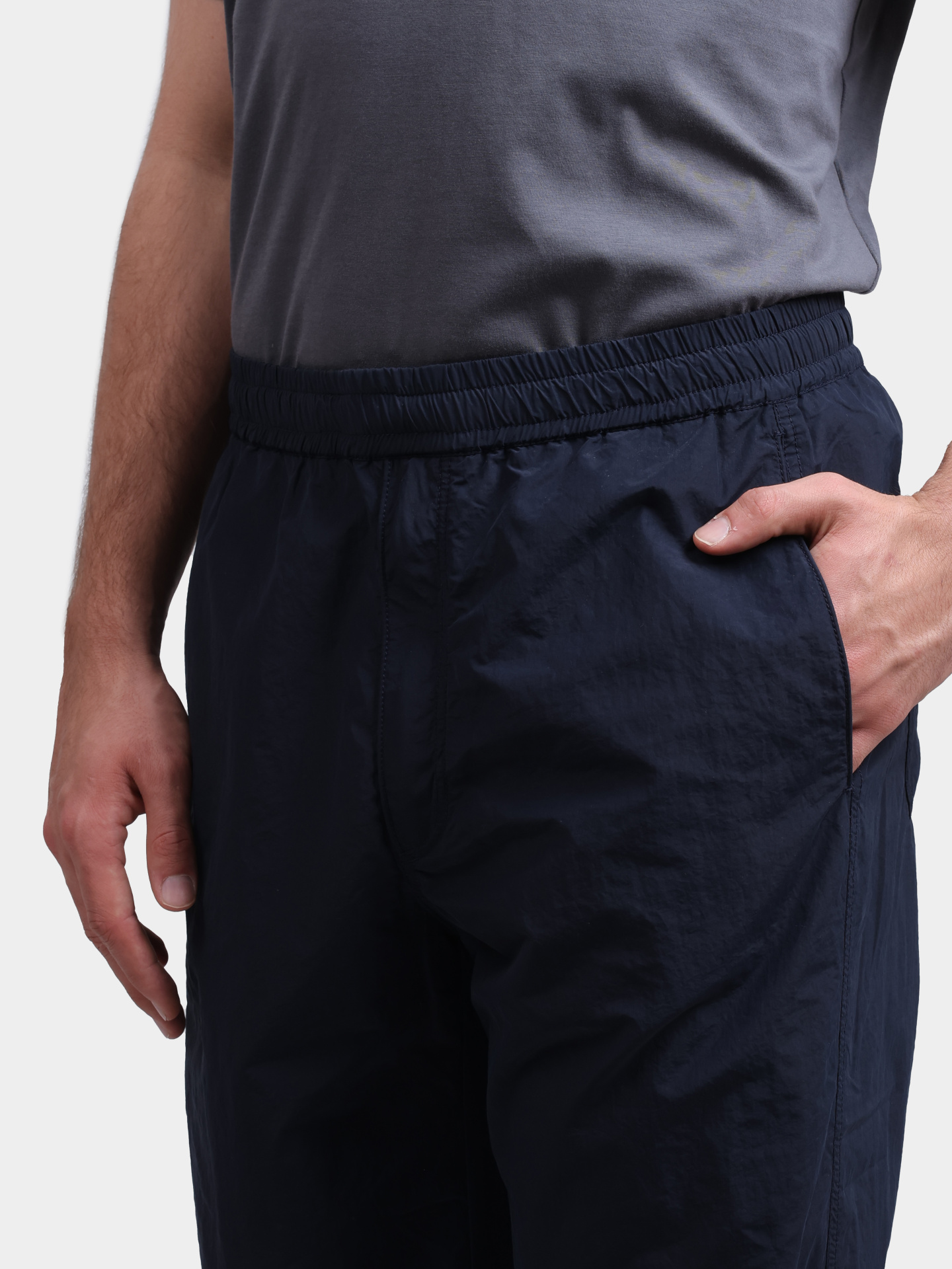 Брюки Parajumpers SJ06 ALBAN темно-синие в утилитарном стиле мужские — купить в интернет-магазине Verdistore