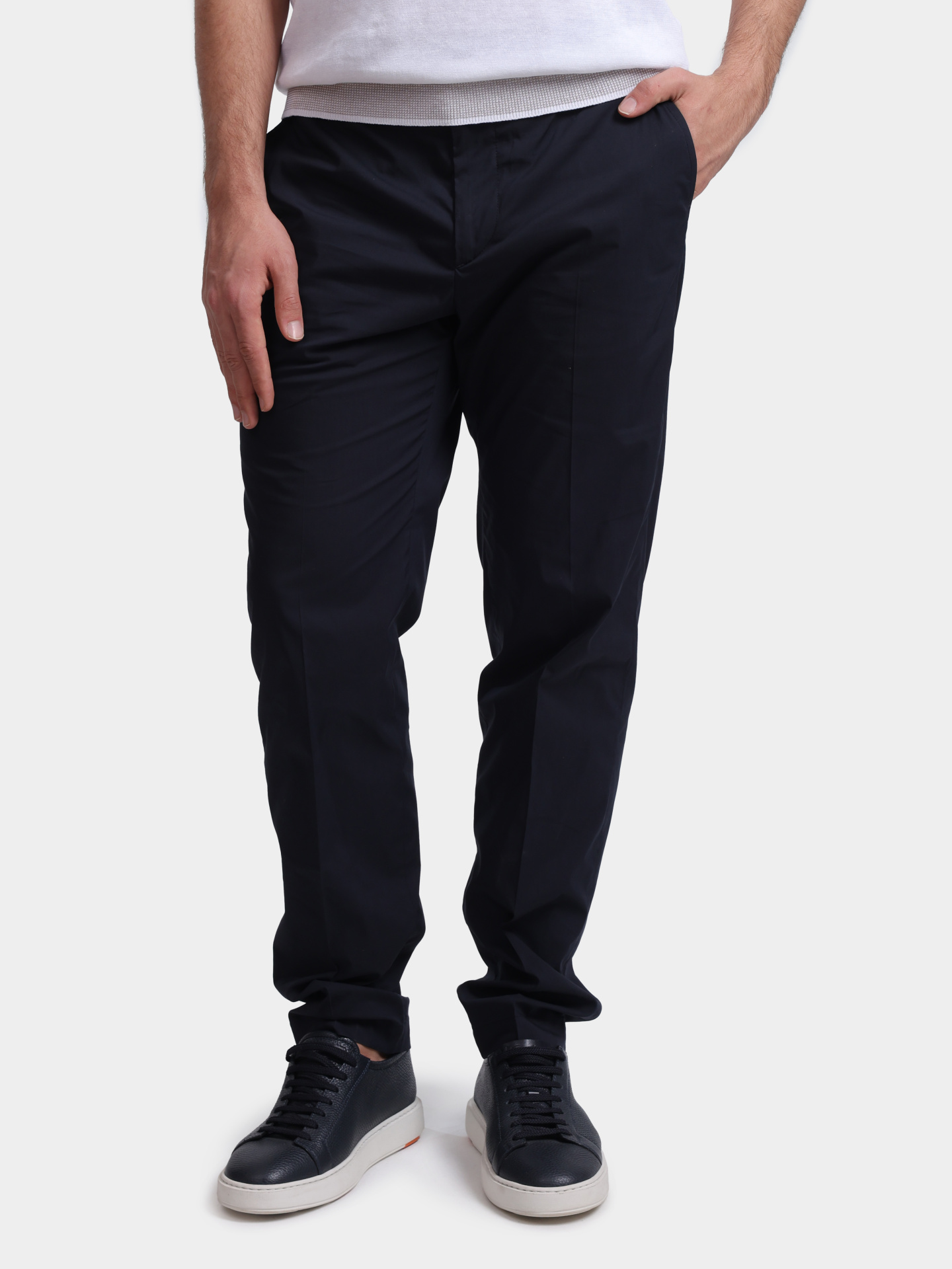 Брюки Peserico R54295D 29 162 темно-синие мужские — купить в интернет-магазине Verdistore