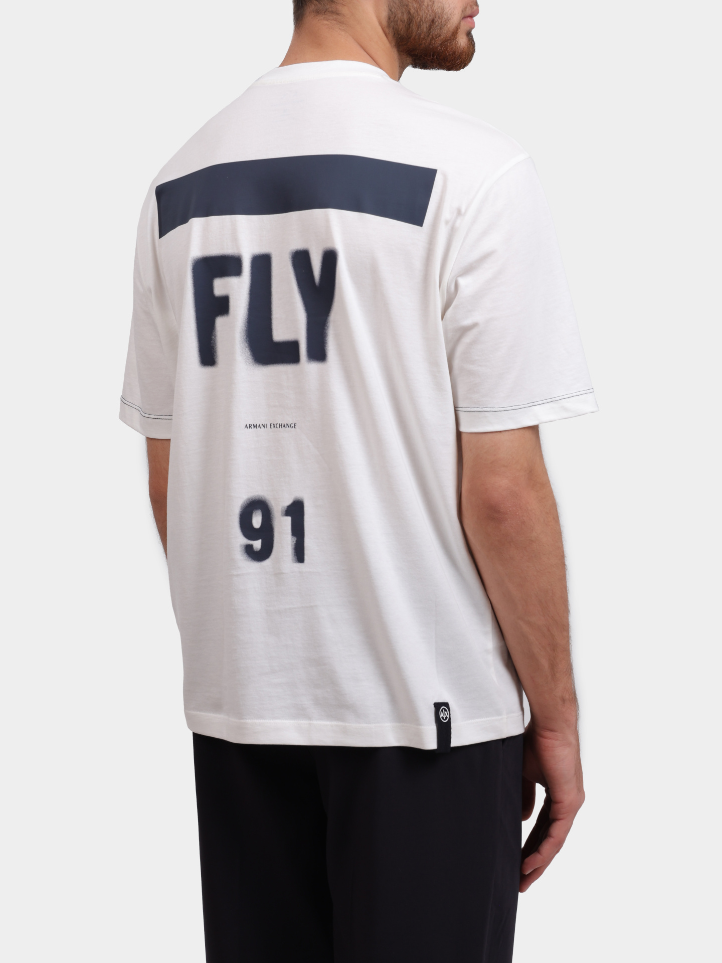 Футболка Armani Exchange XM001665 AF12308 U0009 хлопковая мужская — купить в интернет-магазине Verdistore
