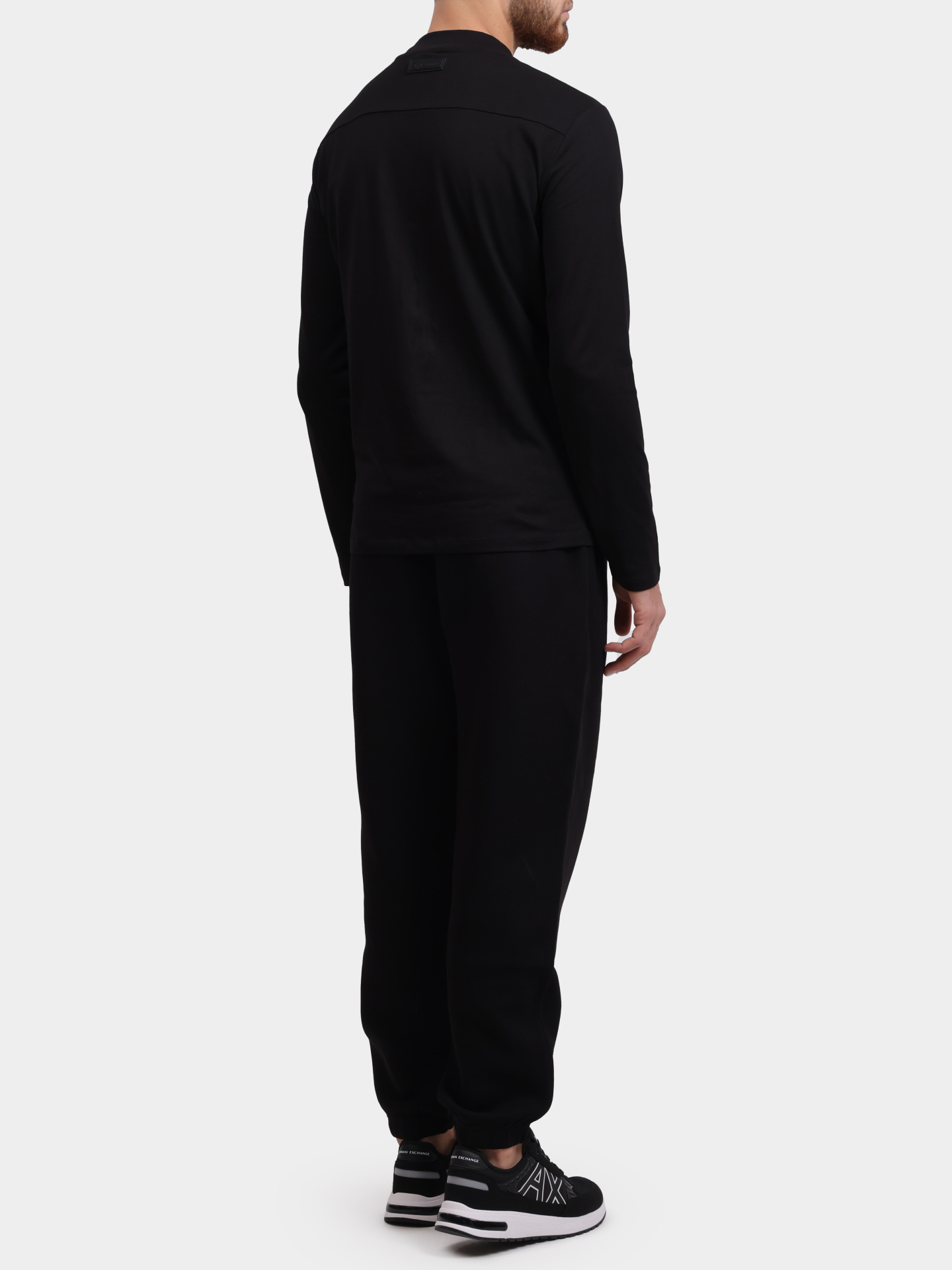 Джоггеры Armani Exchange XM001347 AF16222 UC001 черные мужские — купить в интернет-магазине Verdistore