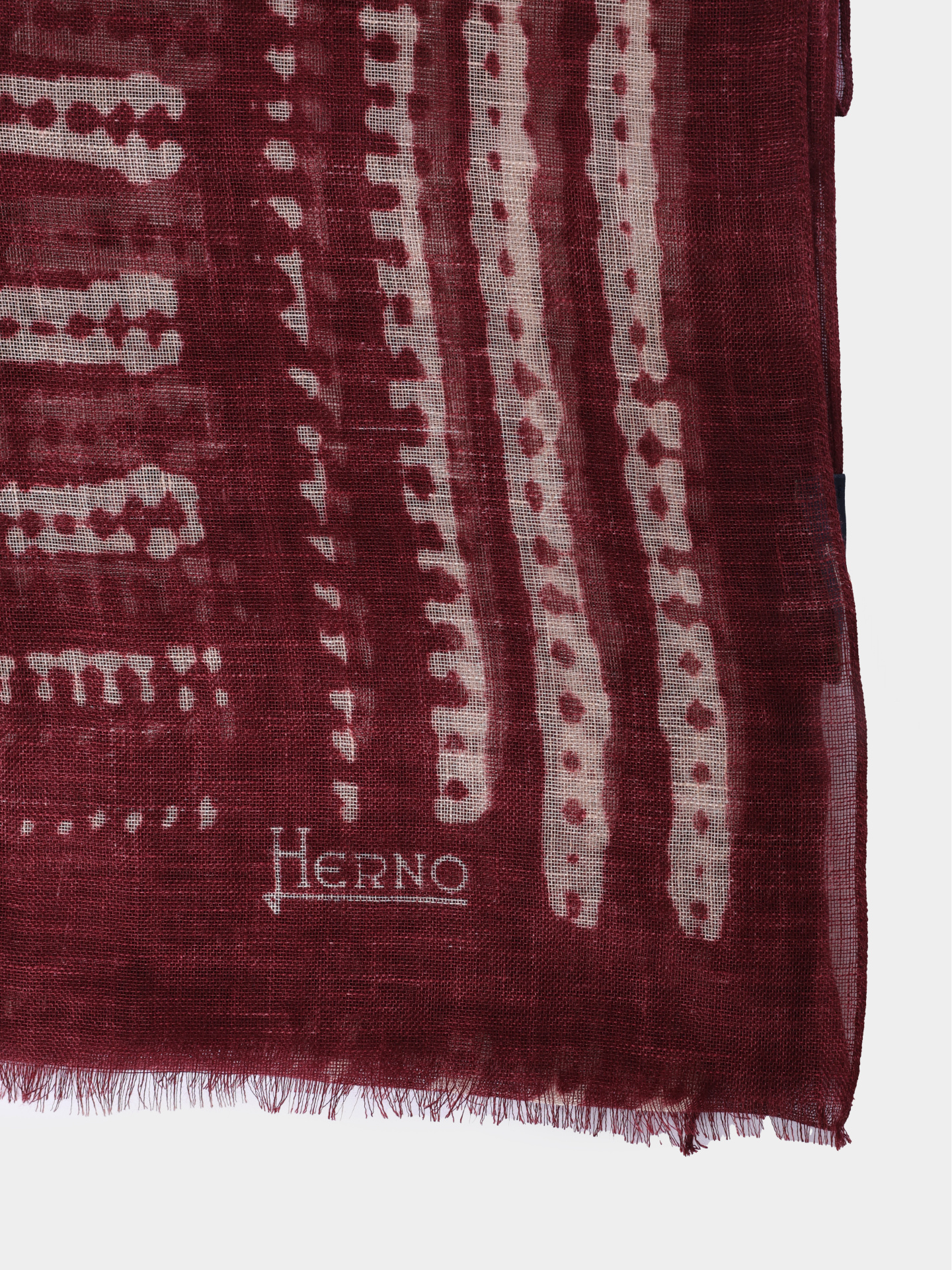 Шарф Herno SCP00017U 17160 6700 женский льняной — купить в интернет-магазине Verdistore