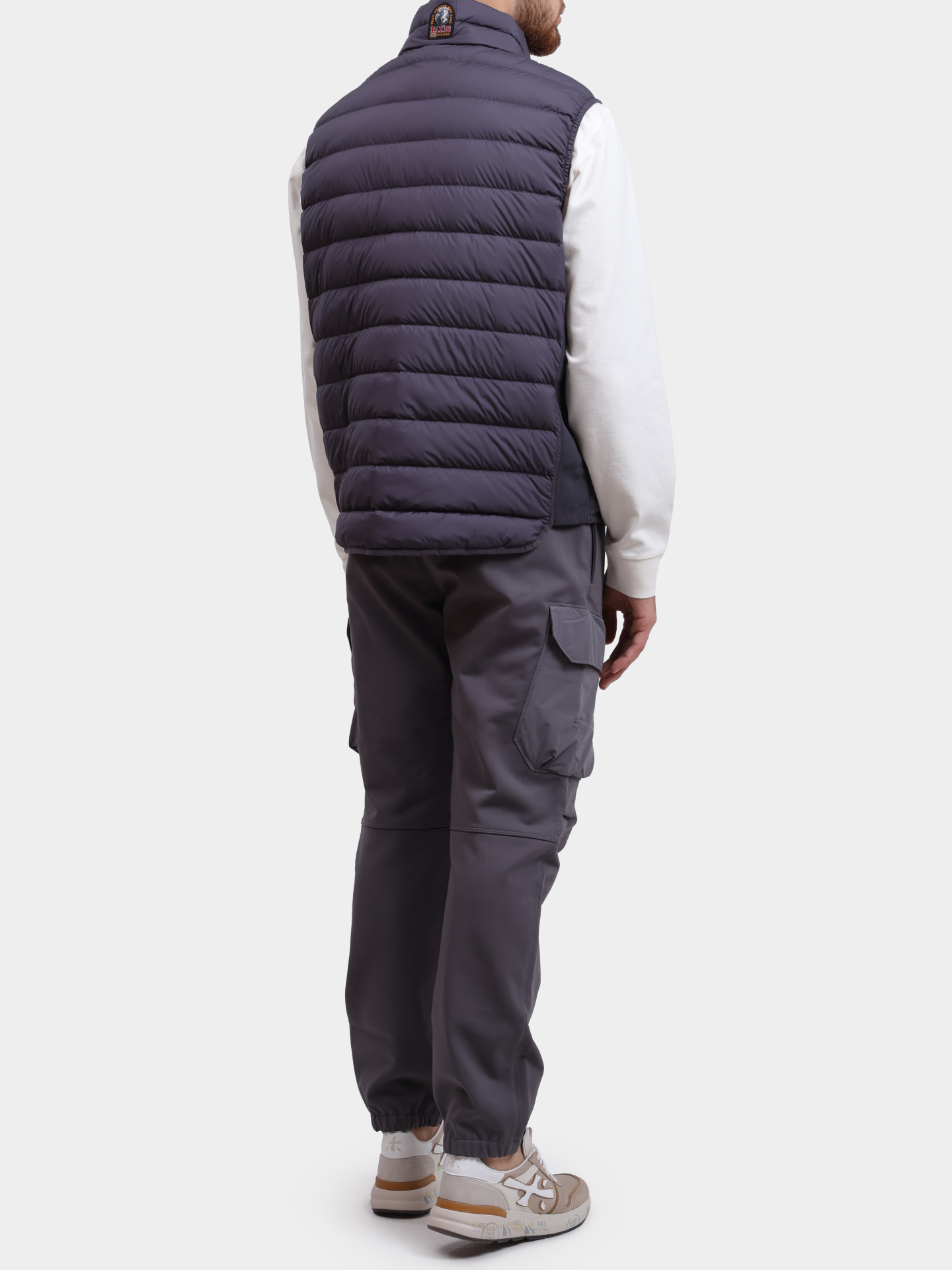 Жилет Parajumpers SL01 PERFECT 736 серая мужская стеганая — купить в интернет-магазине Verdistore