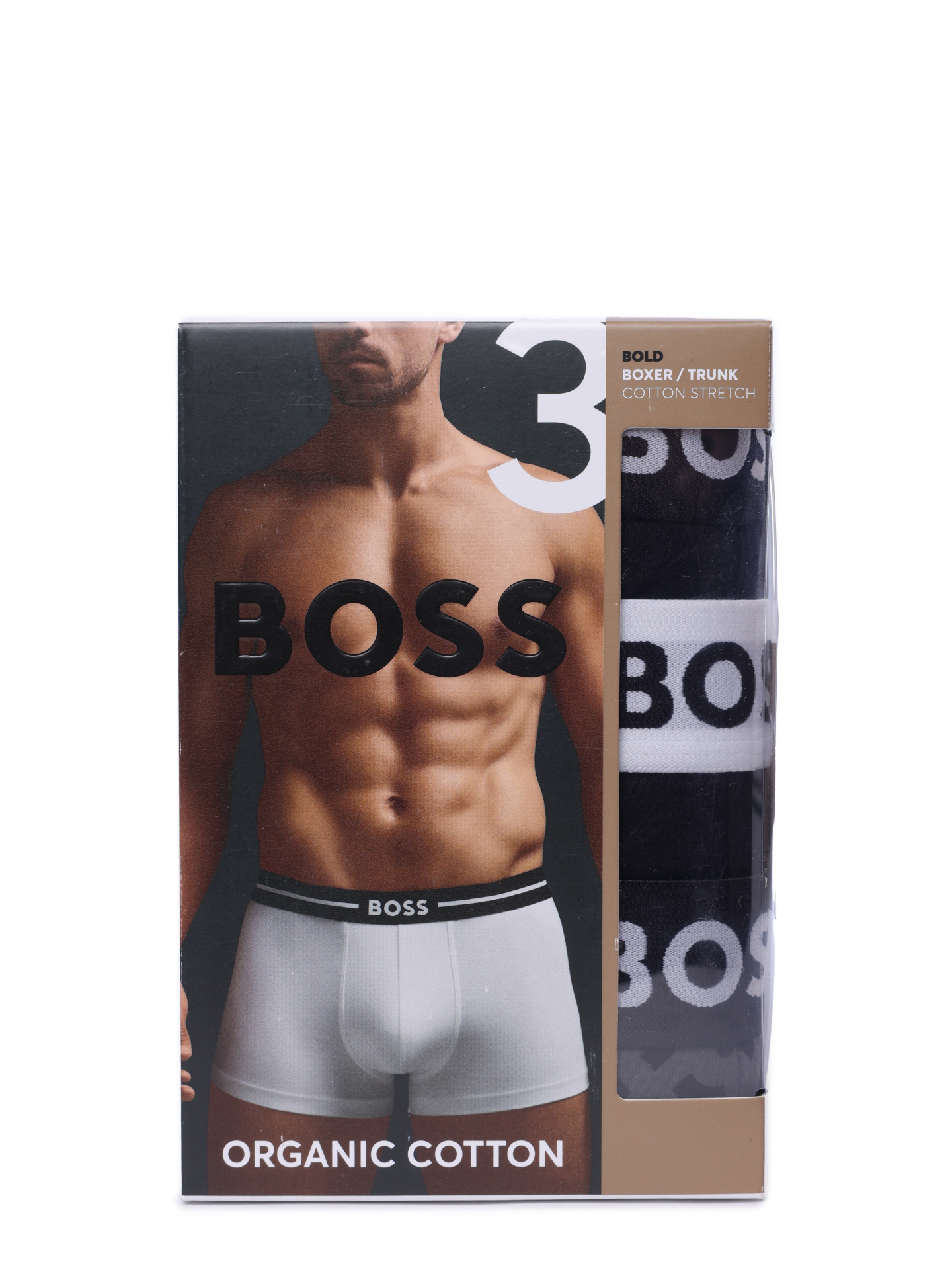 Трусы комплект Boss 50531694 981 хлопковые мужские с логотипом — купить в интернет-магазине Verdistore