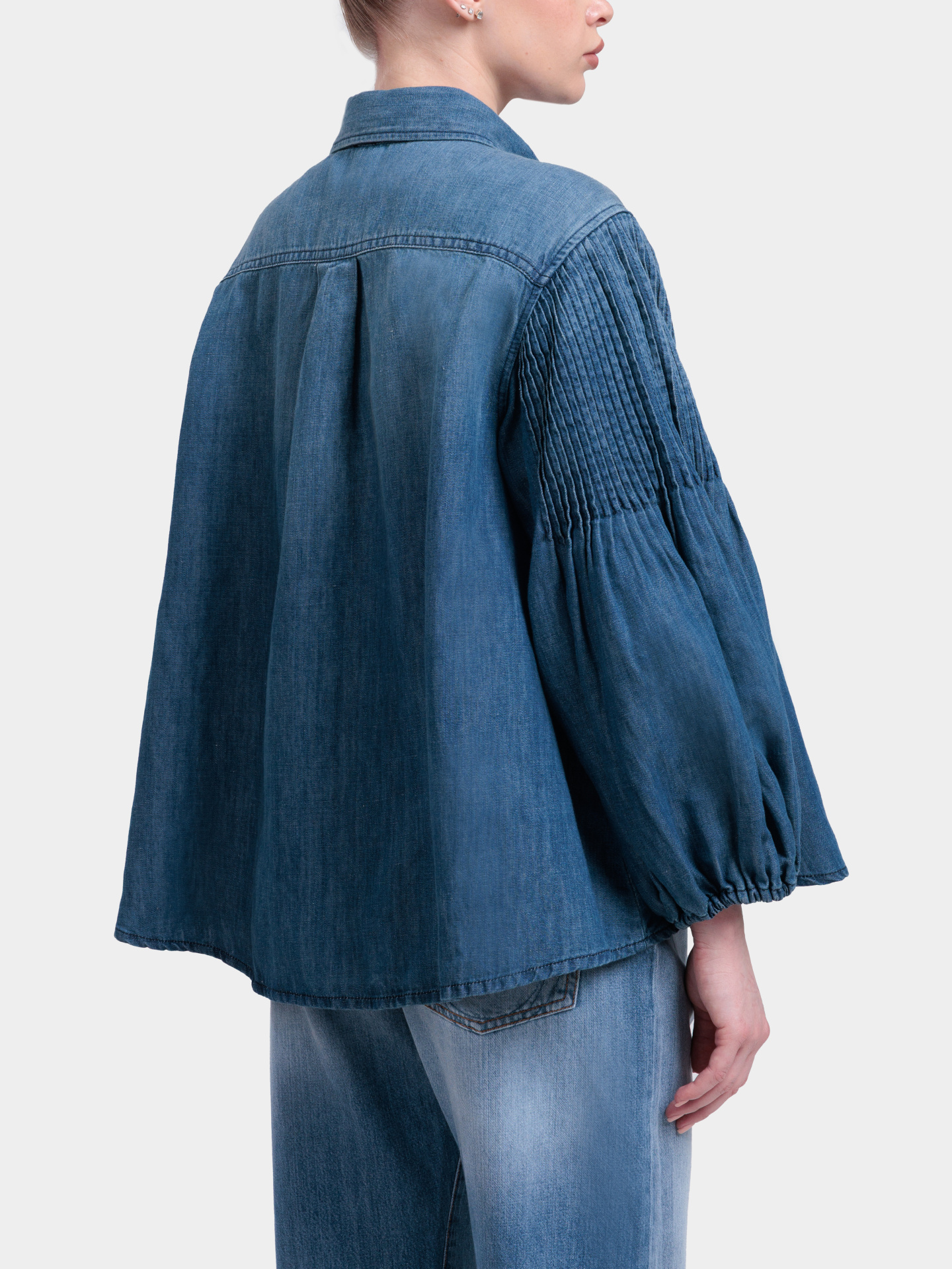 Блуза Pinko 106402 A33J PJL джинсовая женская — купить в интернет-магазине Verdistore