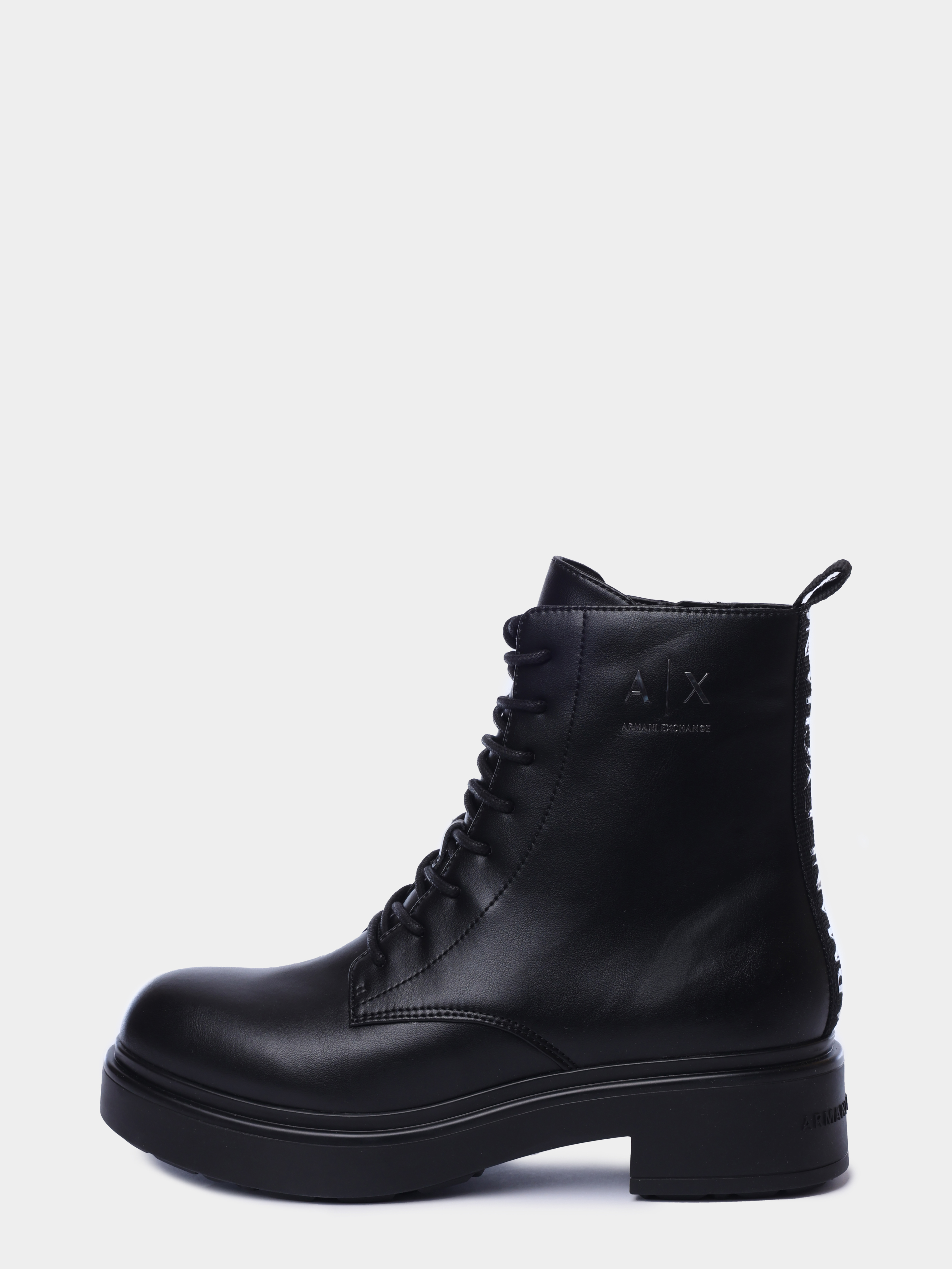 Ботинки Armani Exchange XW003090 AF11912 MZ715 черные женские — купить в интернет-магазине Verdistore