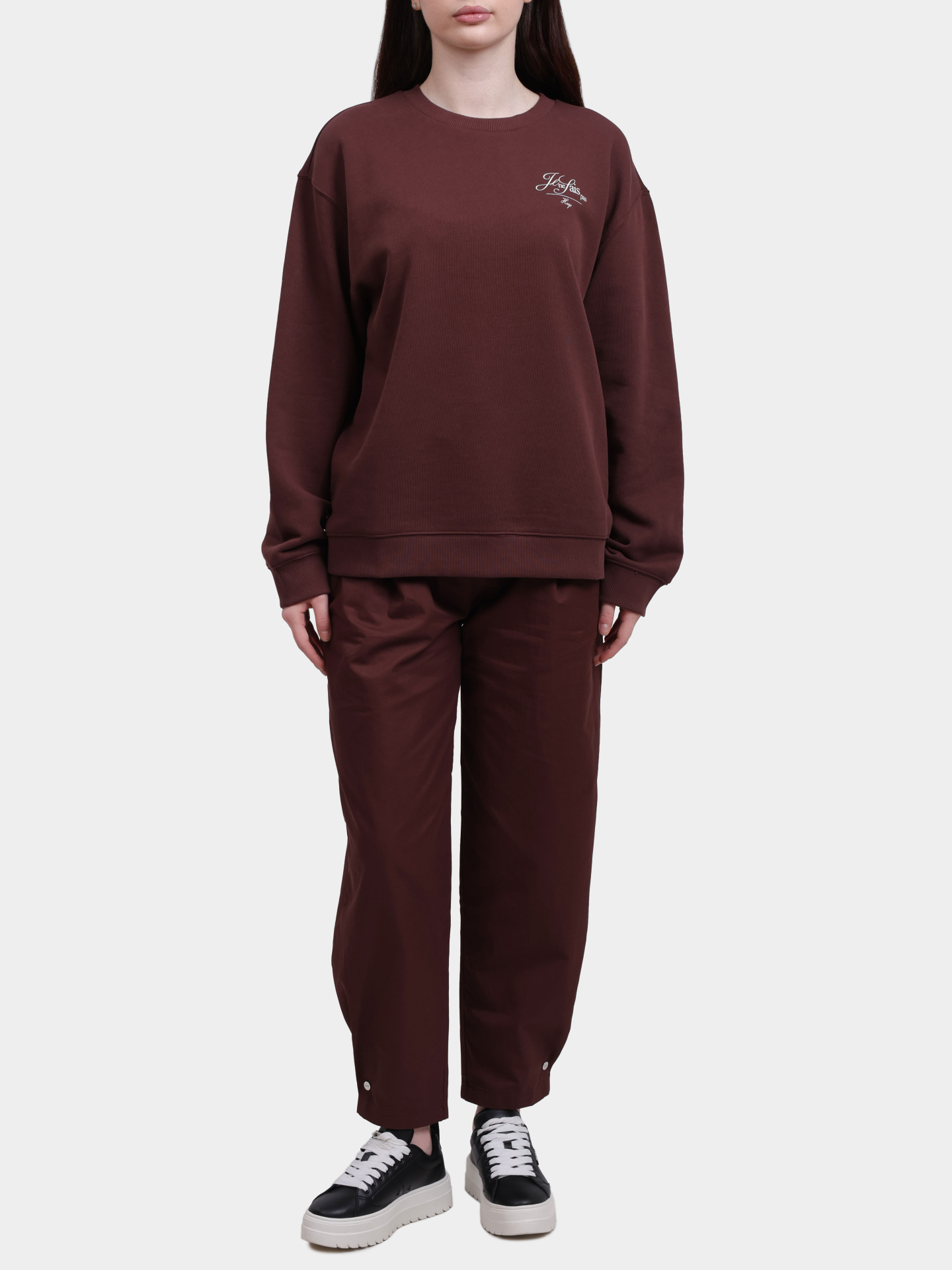 Брюки Hugo 50542572 201 хлопковые женские — купить в интернет-магазине Verdistore