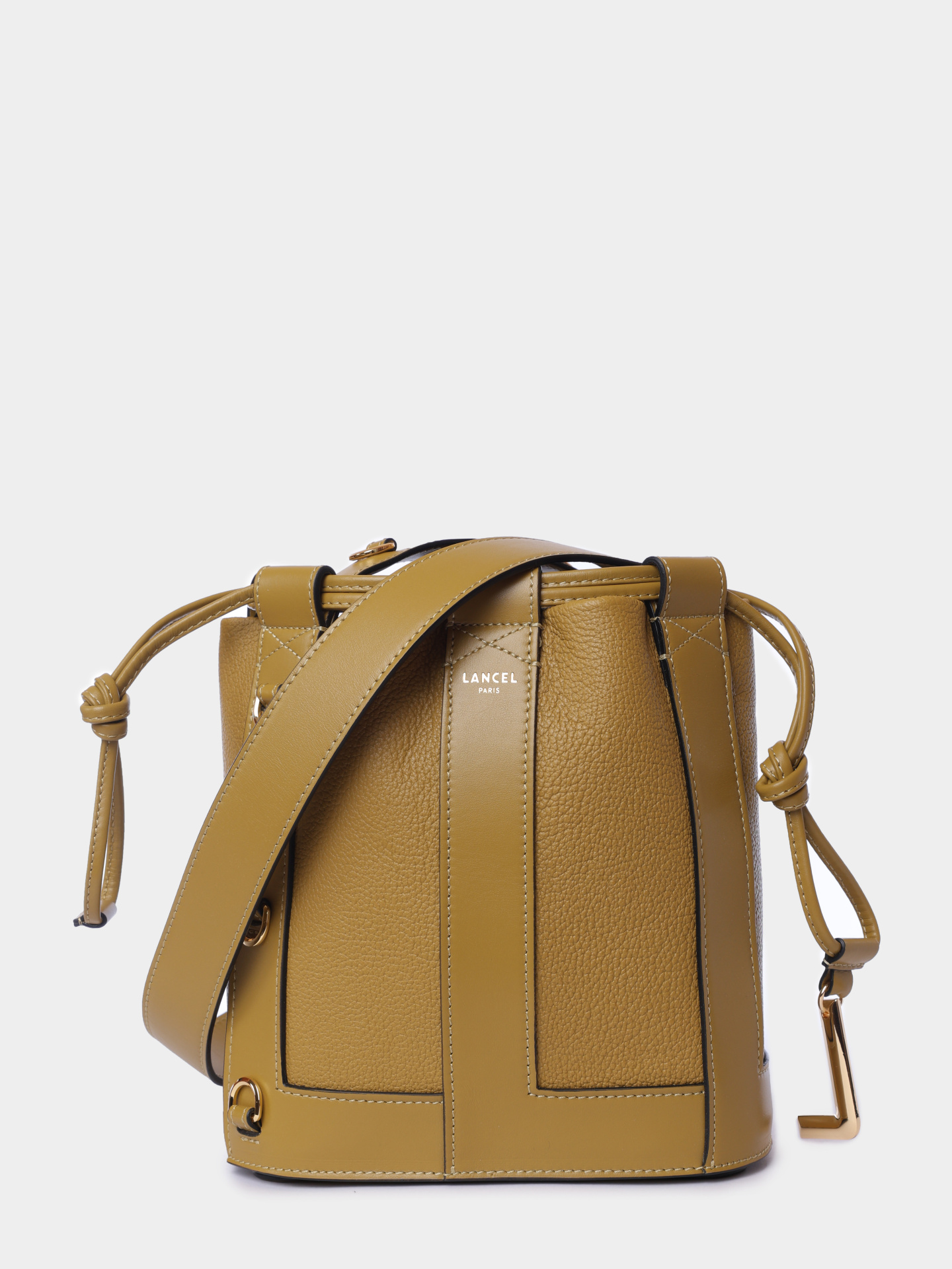 Сумка Lancel A13357 N8 горчичная женская из кожи — купить в интернет-магазине Verdistore