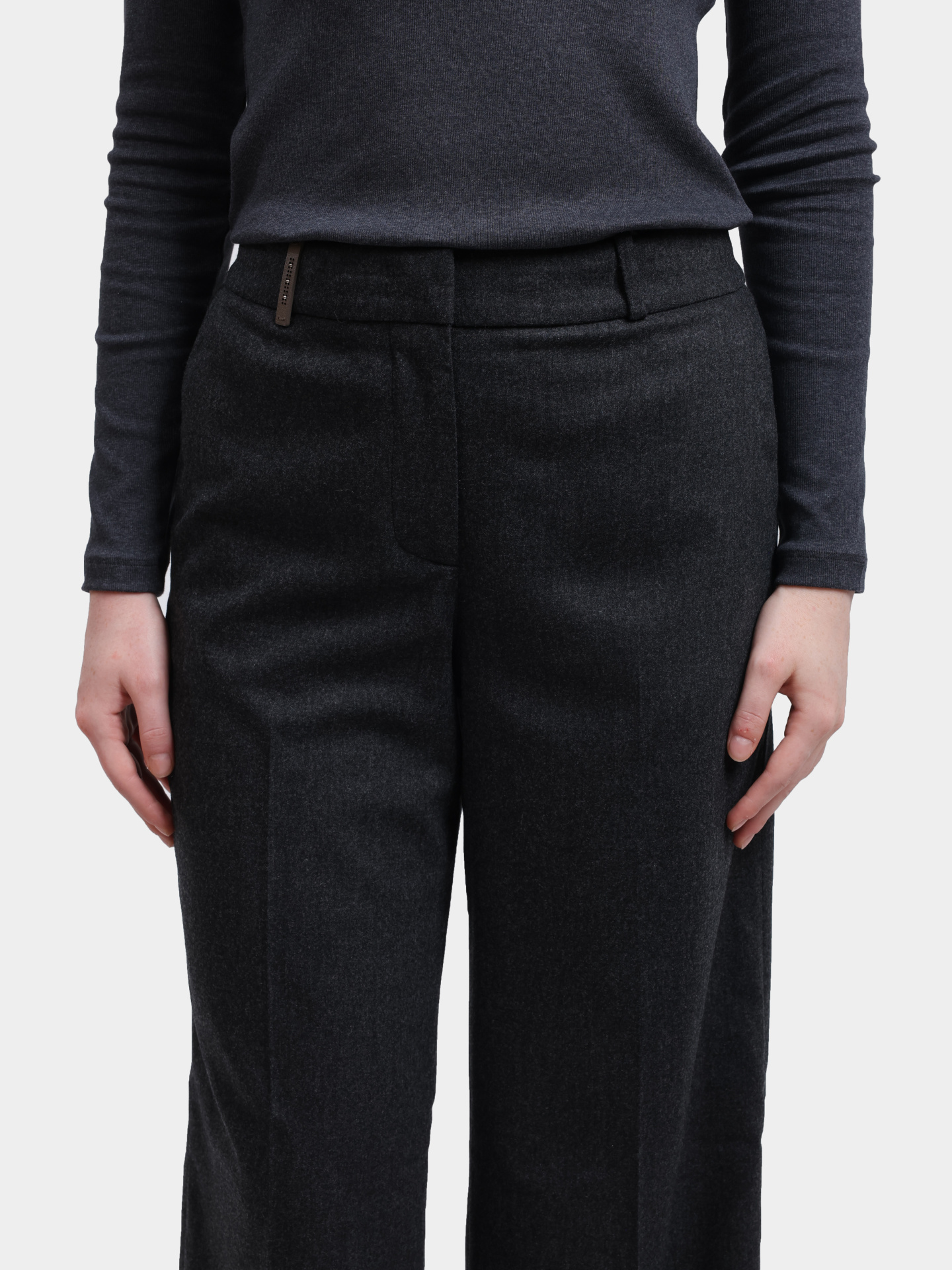 Брюки Peserico P04835 03358 973 шерстяные женские — купить в интернет-магазине Verdistore