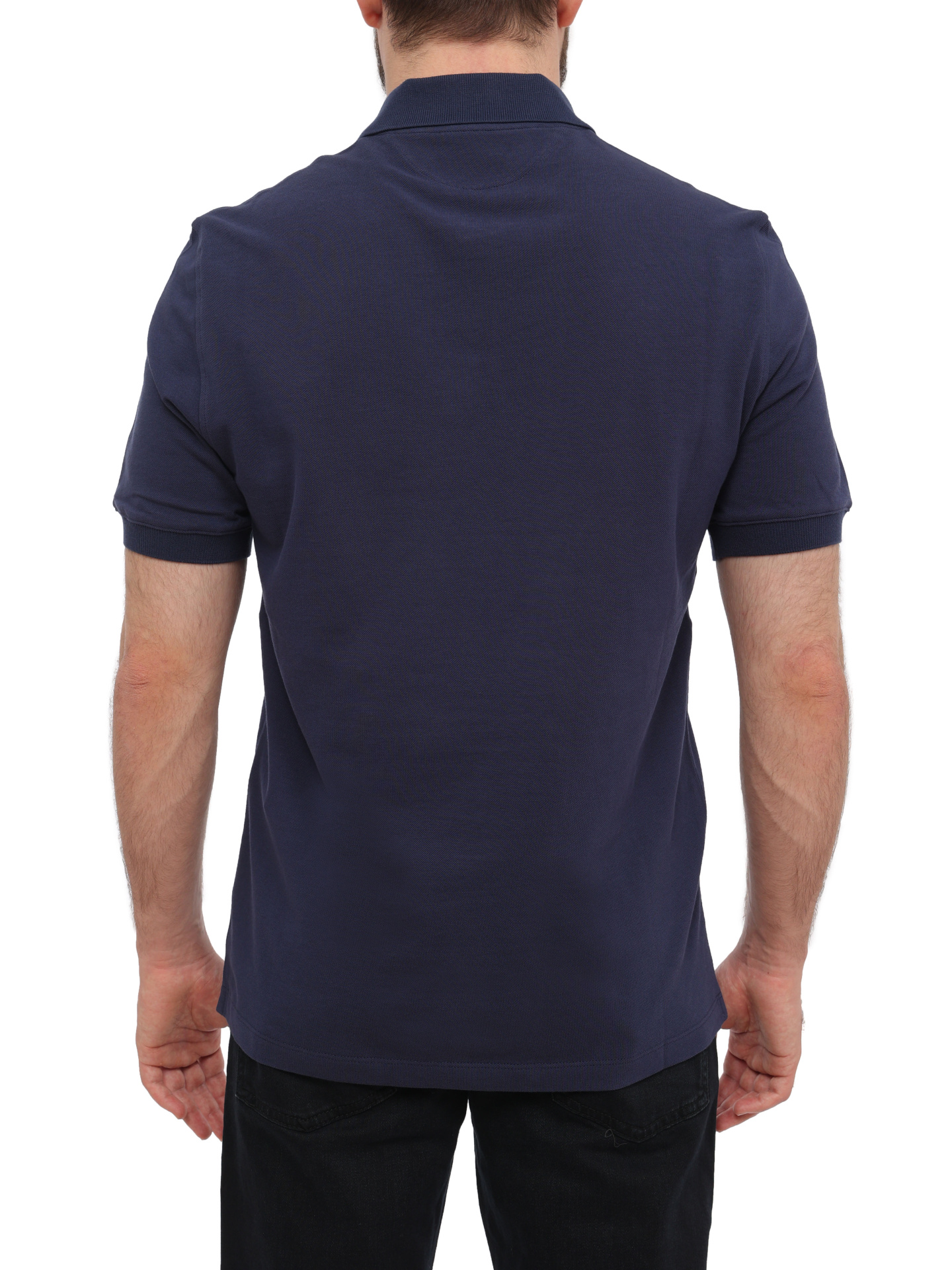 Поло Brunello Cucinelli ME8548765 CYZ74 хлопковое мужское с логотипом — купить в интернет-магазине Verdistore