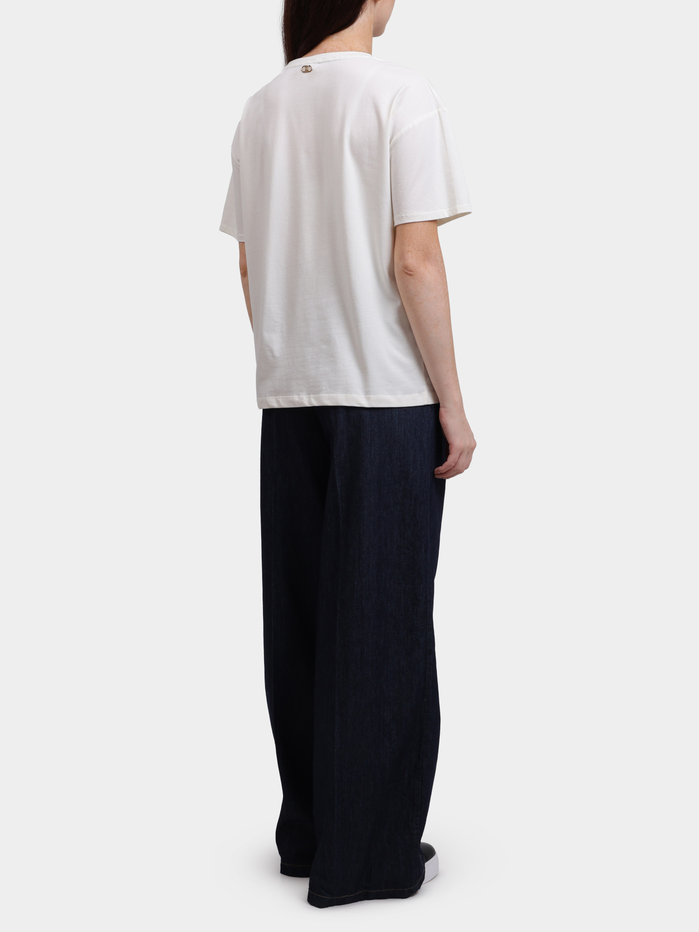 Футболка Liu-Jo TF5188 JS003 10103 хлопковая женская — купить в интернет-магазине Verdistore