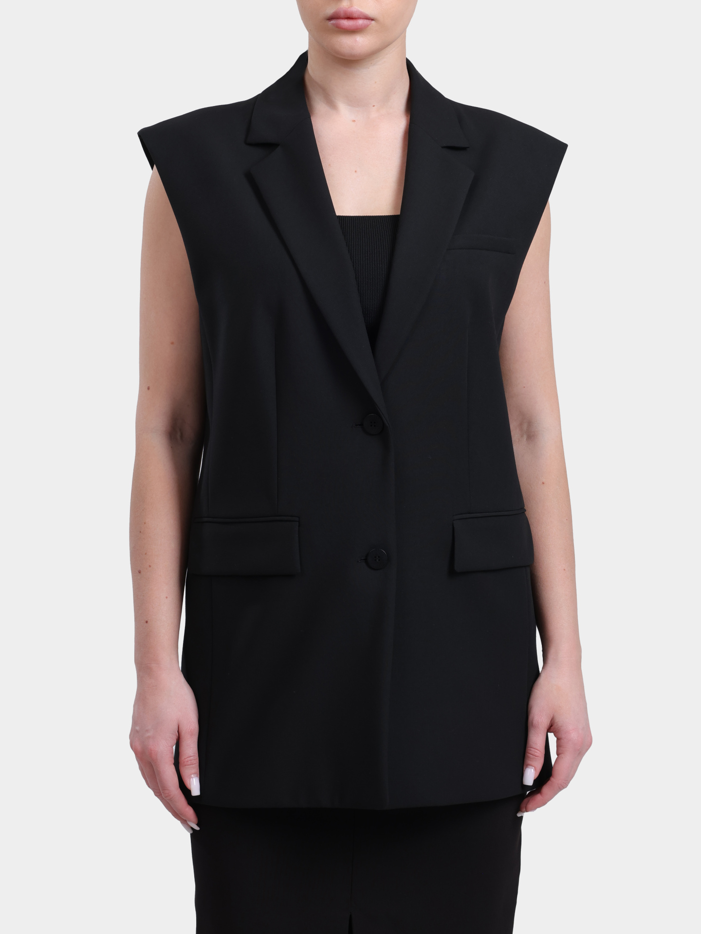 Жилет Hugo 50475802 001 черный женский — купить в интернет-магазине Verdistore