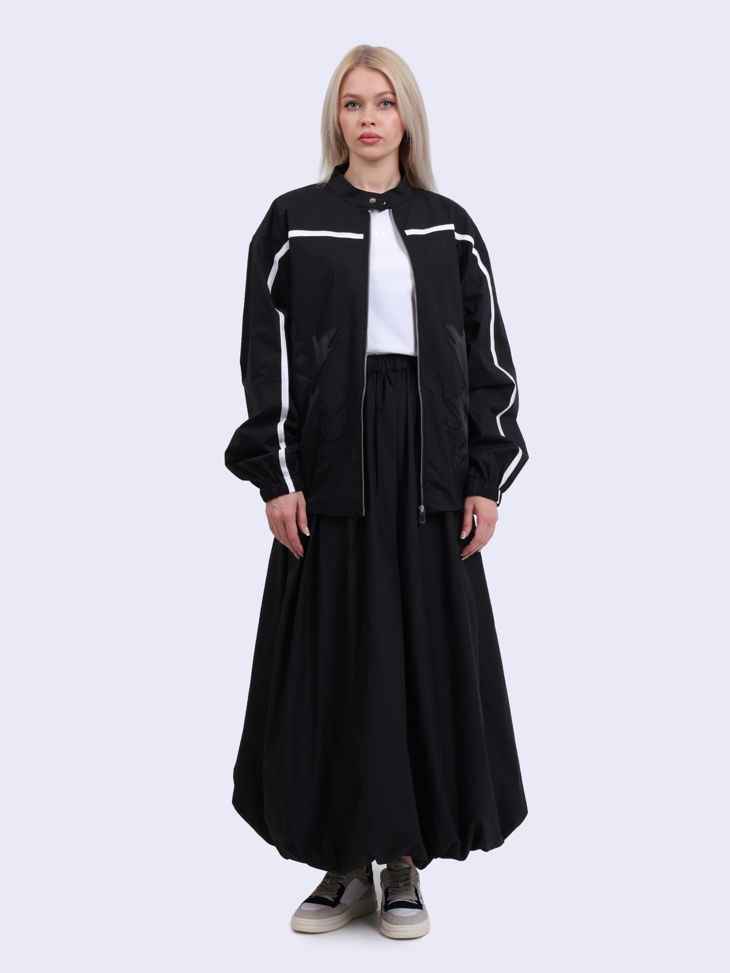 Бомбер Pinko 105216 A2LD Z99 хлопковый женский — купить в интернет-магазине Verdistore