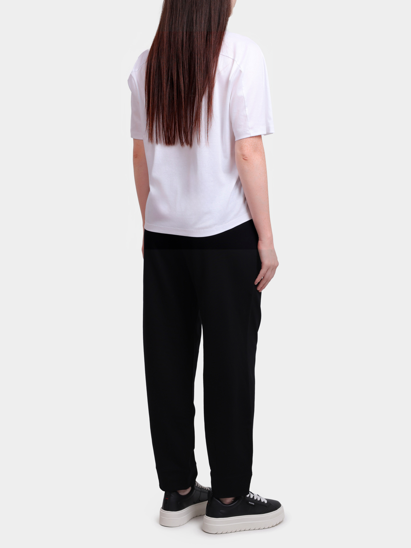 Брюки Herno PT000147D 56025 9300 черные женские — купить в интернет-магазине Verdistore