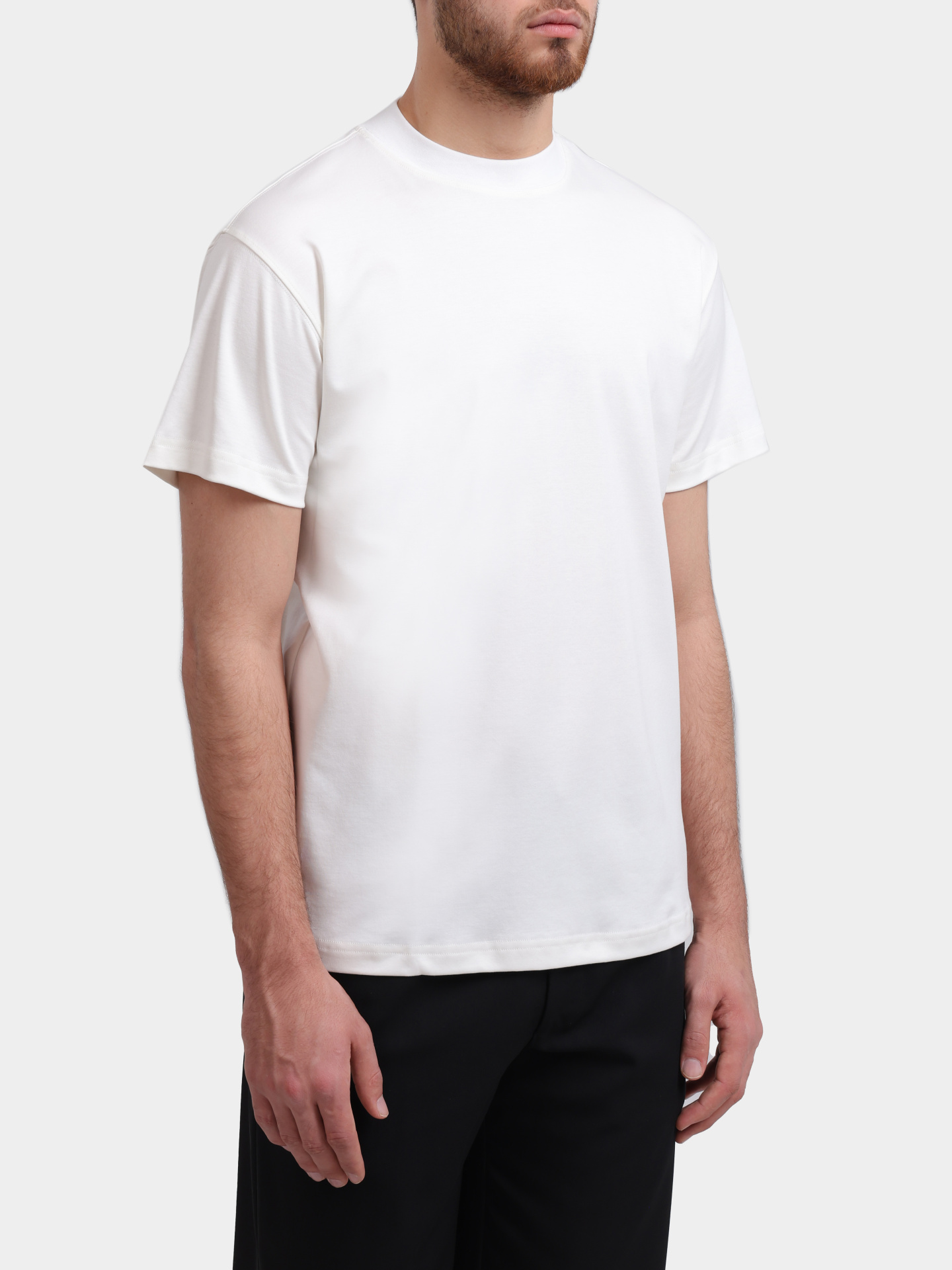 Футболка Lardini CNLTMC55 CN64052A белая мужская — купить в интернет-магазине Verdistore