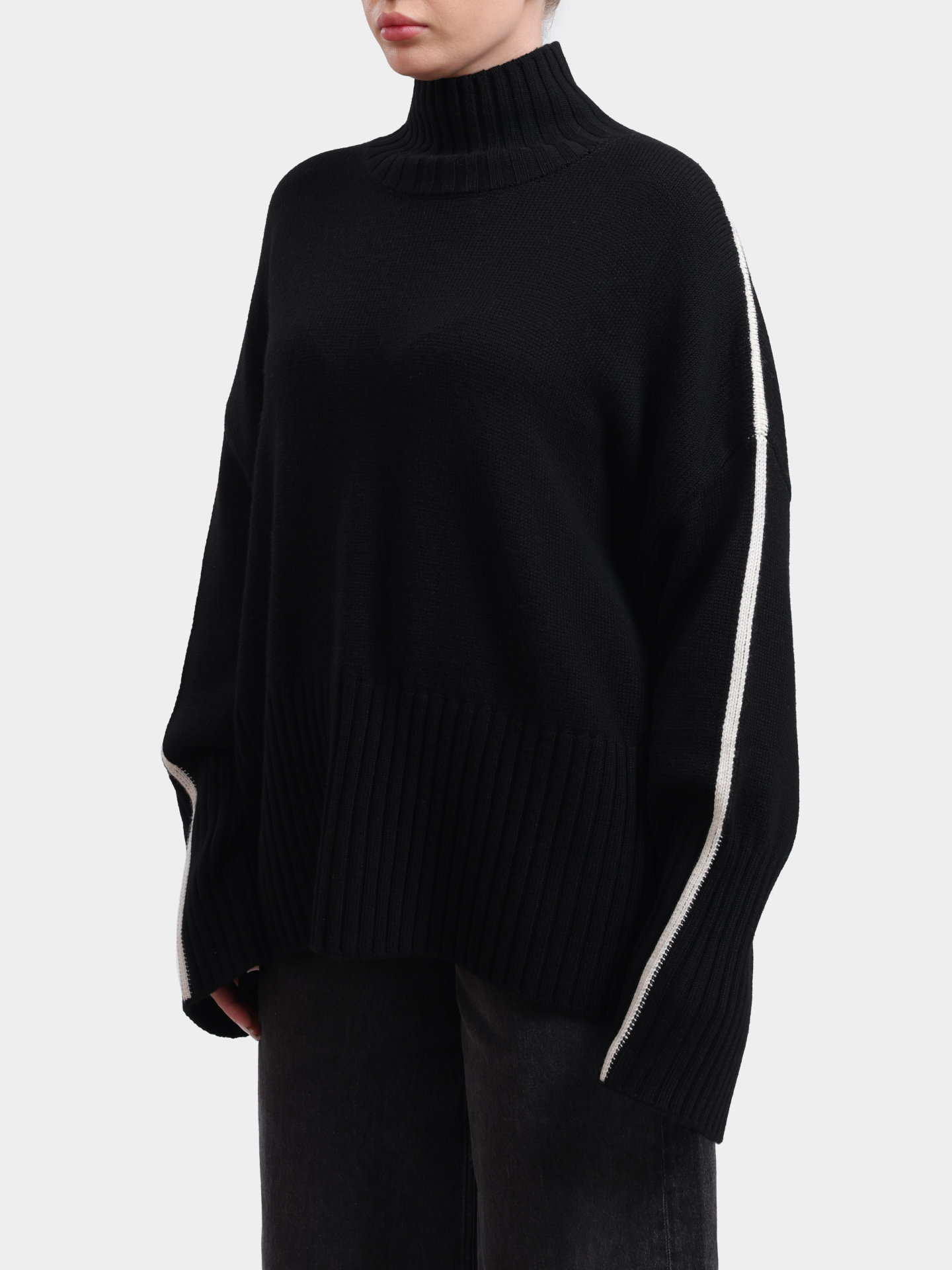 Свитер 105396 A2PL ZZ2 черный женский — купить в интернет-магазине Verdistore