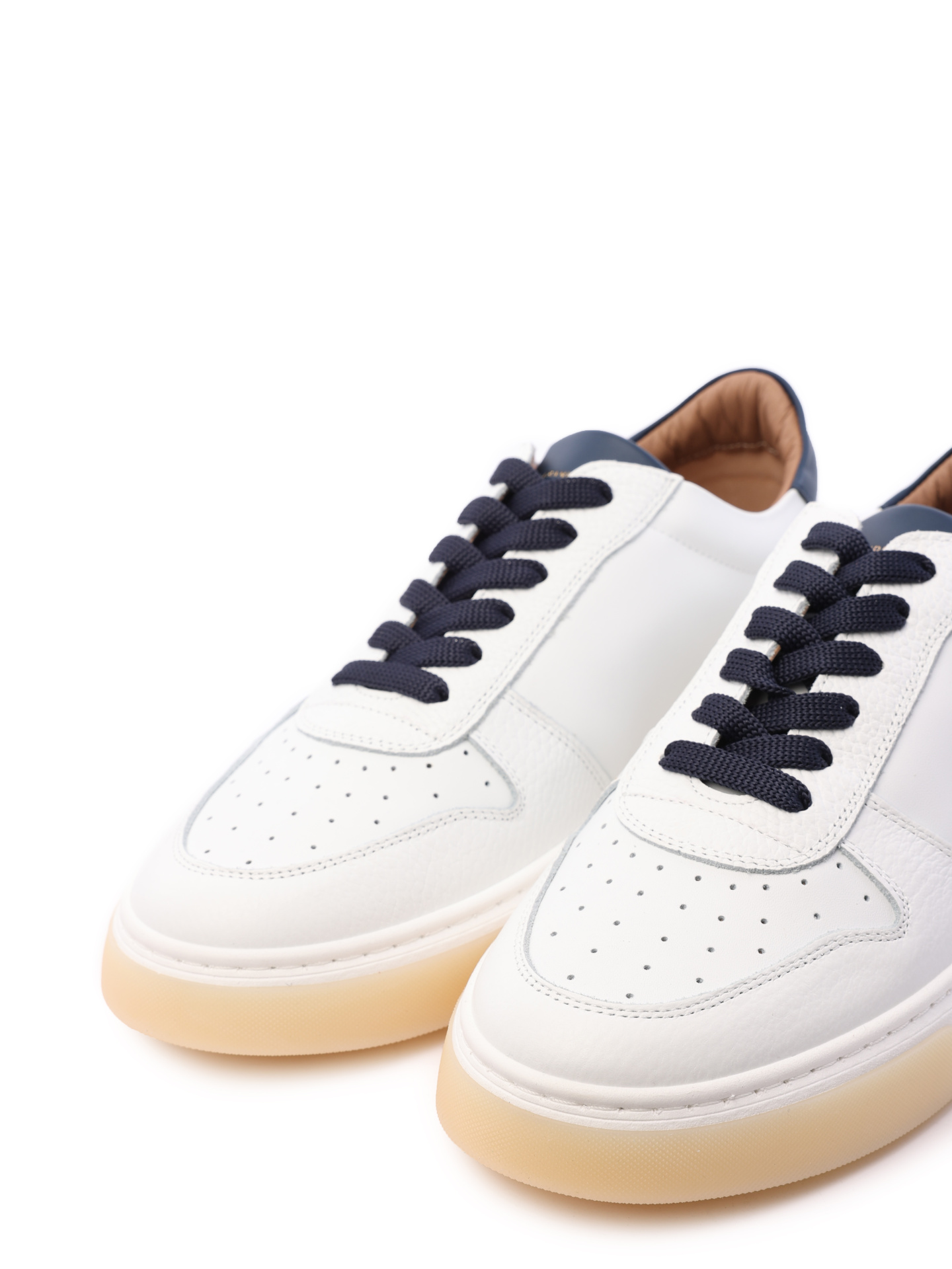 Кеды Alexander Smith AW T2U 91 WBL белые мужские с перфорацией — купить в интернет-магазине Verdistore