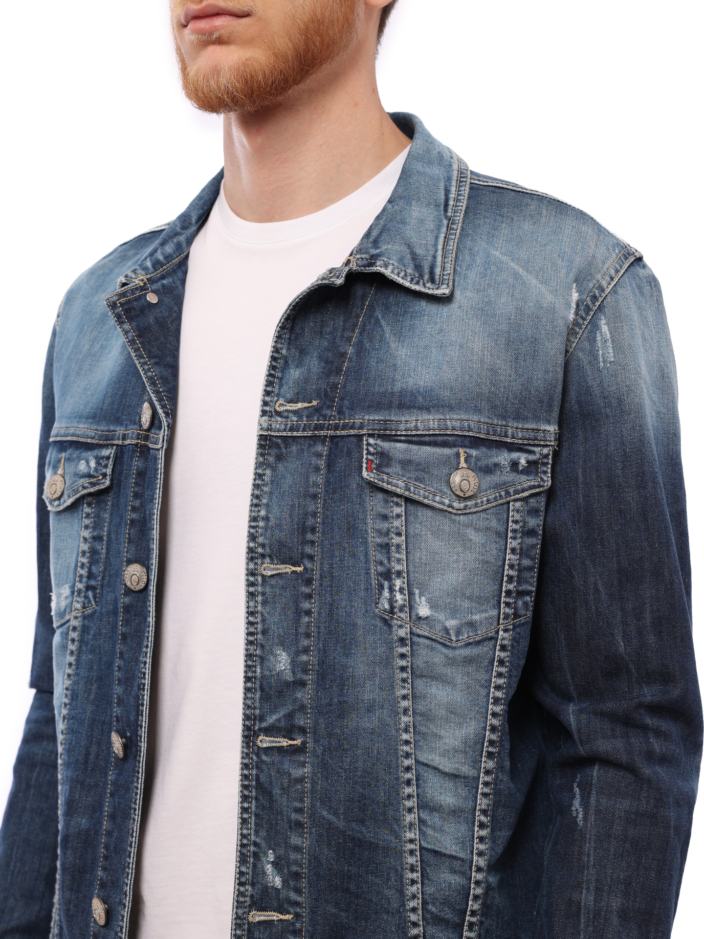 Куртка джинсовая DUTA DENIM короткая — купить в интернет-магазине Verdistore