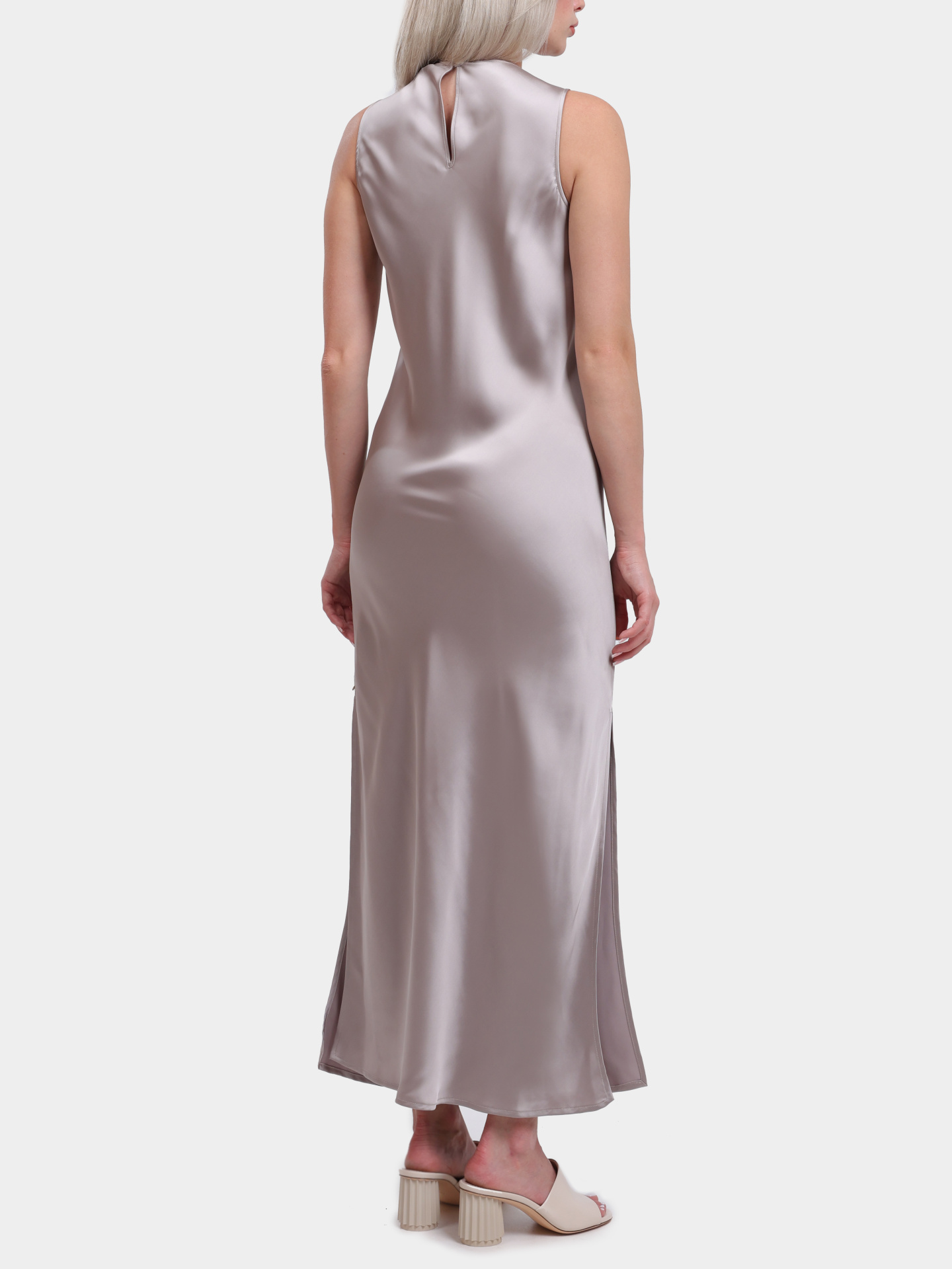 Платье Herno AB000037D 12506 1985 атласное женское — купить в интернет-магазине Verdistore