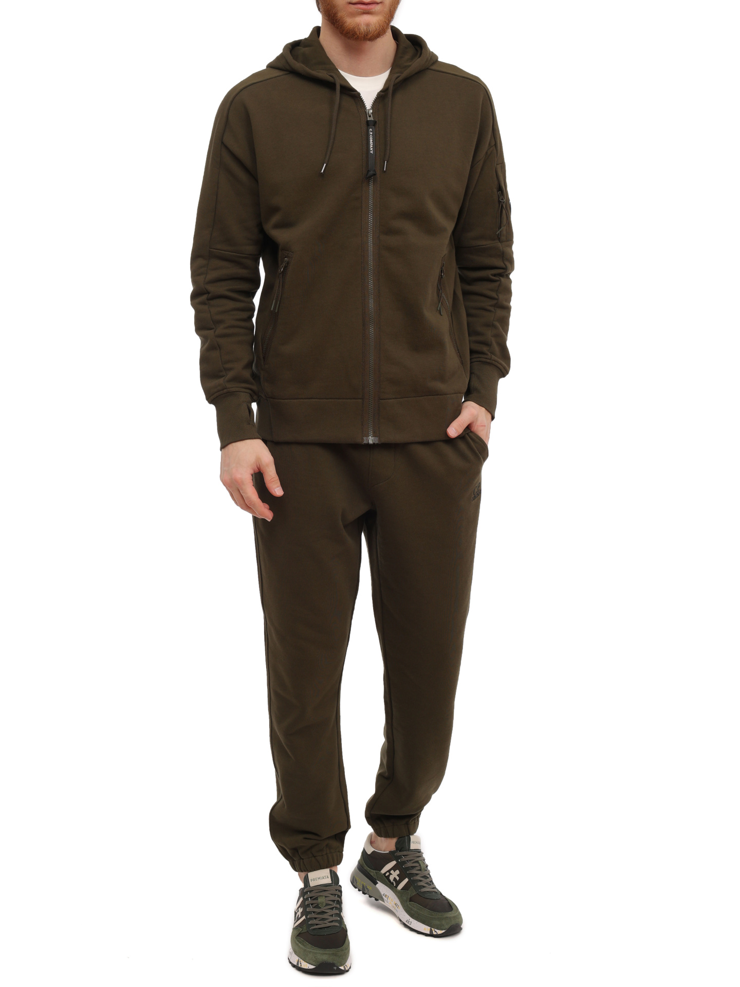 Брюки C.P. Company 15CMSP135A-005086W 683 хлопковые мужские — купить в интернет-магазине Verdistore