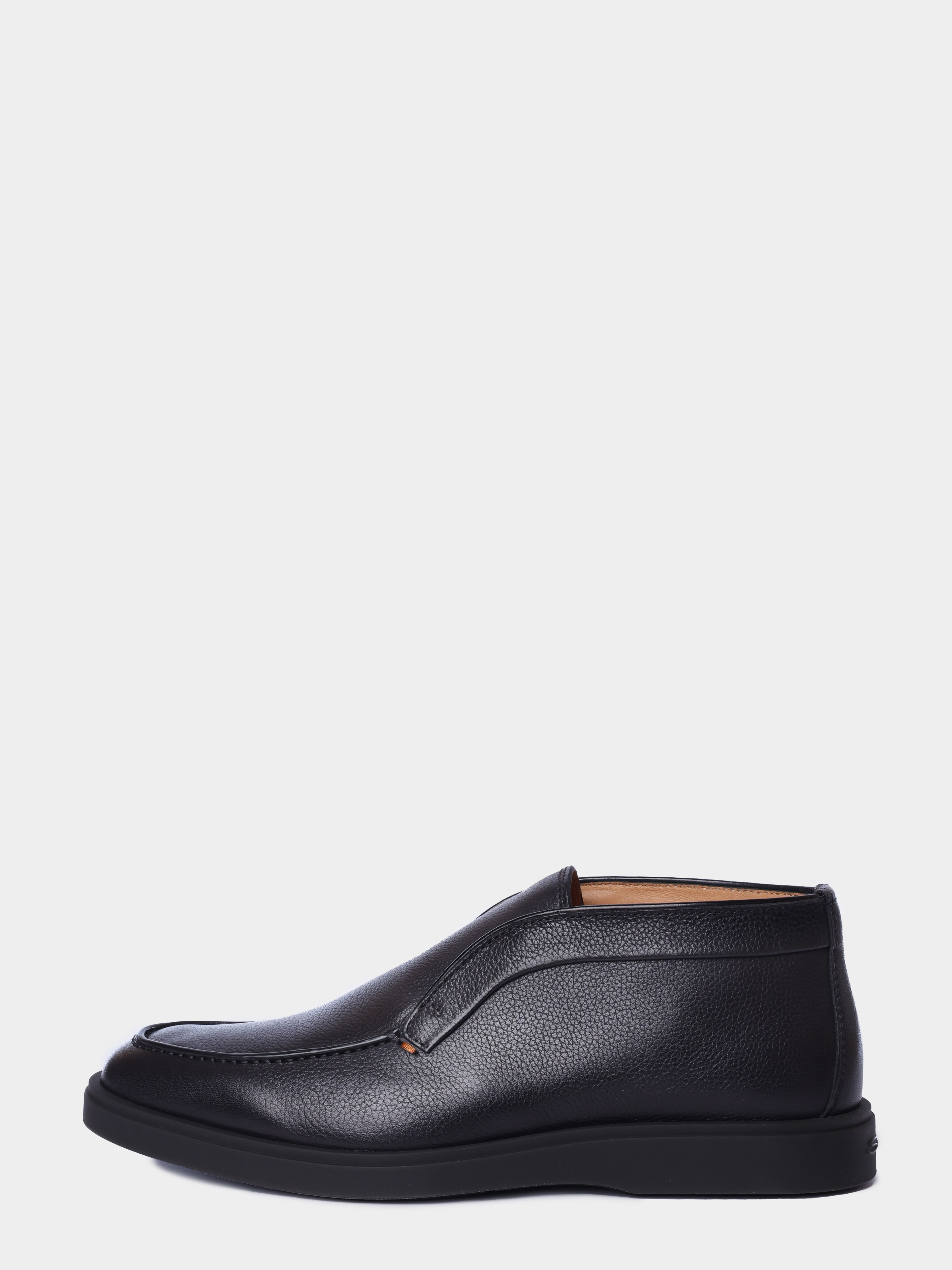 Ботинки Santoni MGDG17823SMOKMPGG93 кожаные мужские — купить в интернет-магазине Verdistore