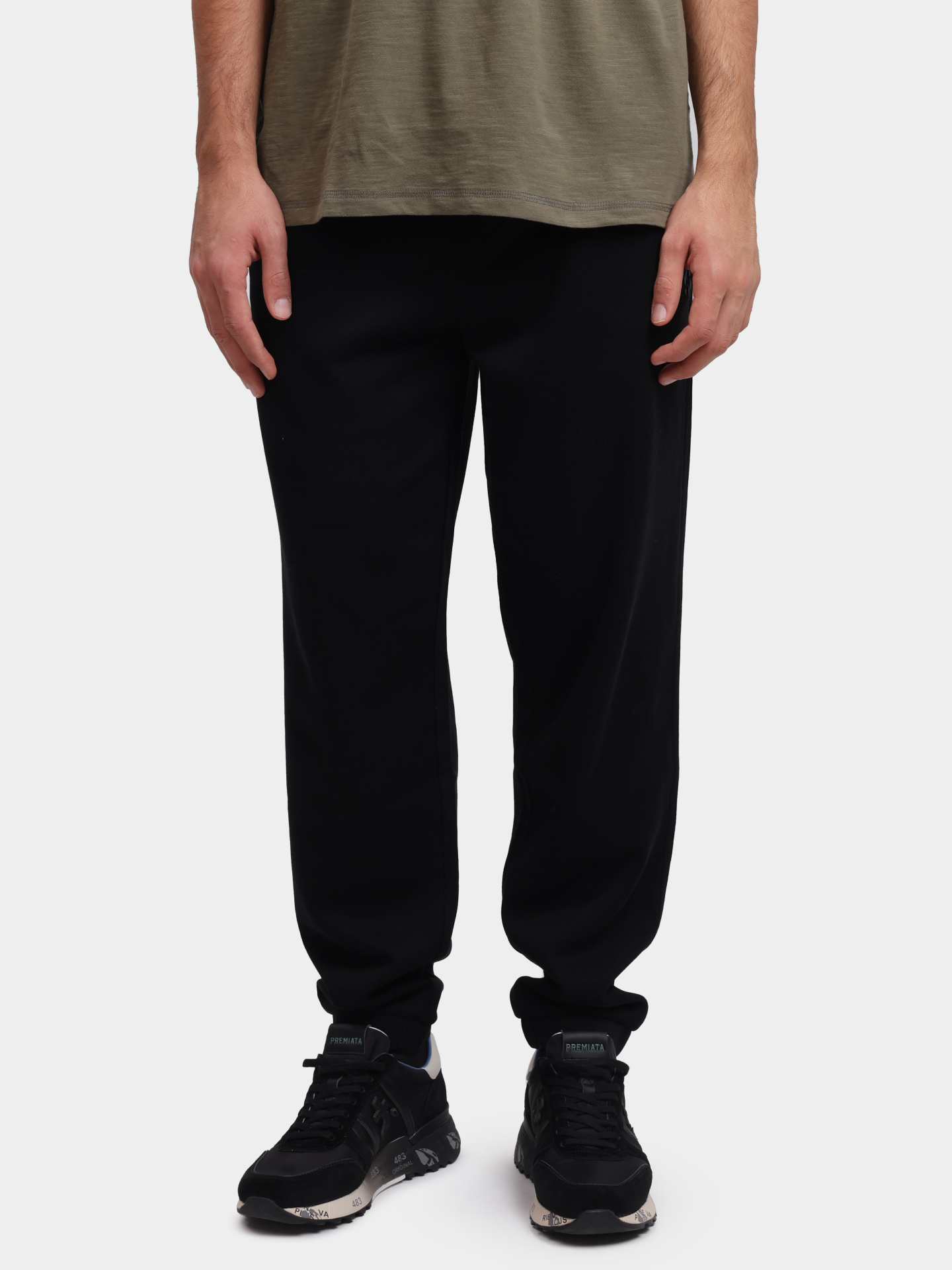 Джоггеры Boss 50544109 001 хлопковые мужские — купить в интернет-магазине Verdistore