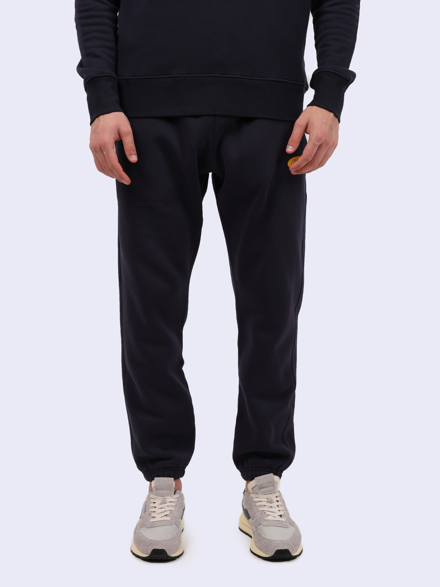 Брюки спортивные Autry PAPM-16JB темно-синие мужские с логотипом — купить в интернет-магазине Verdistore