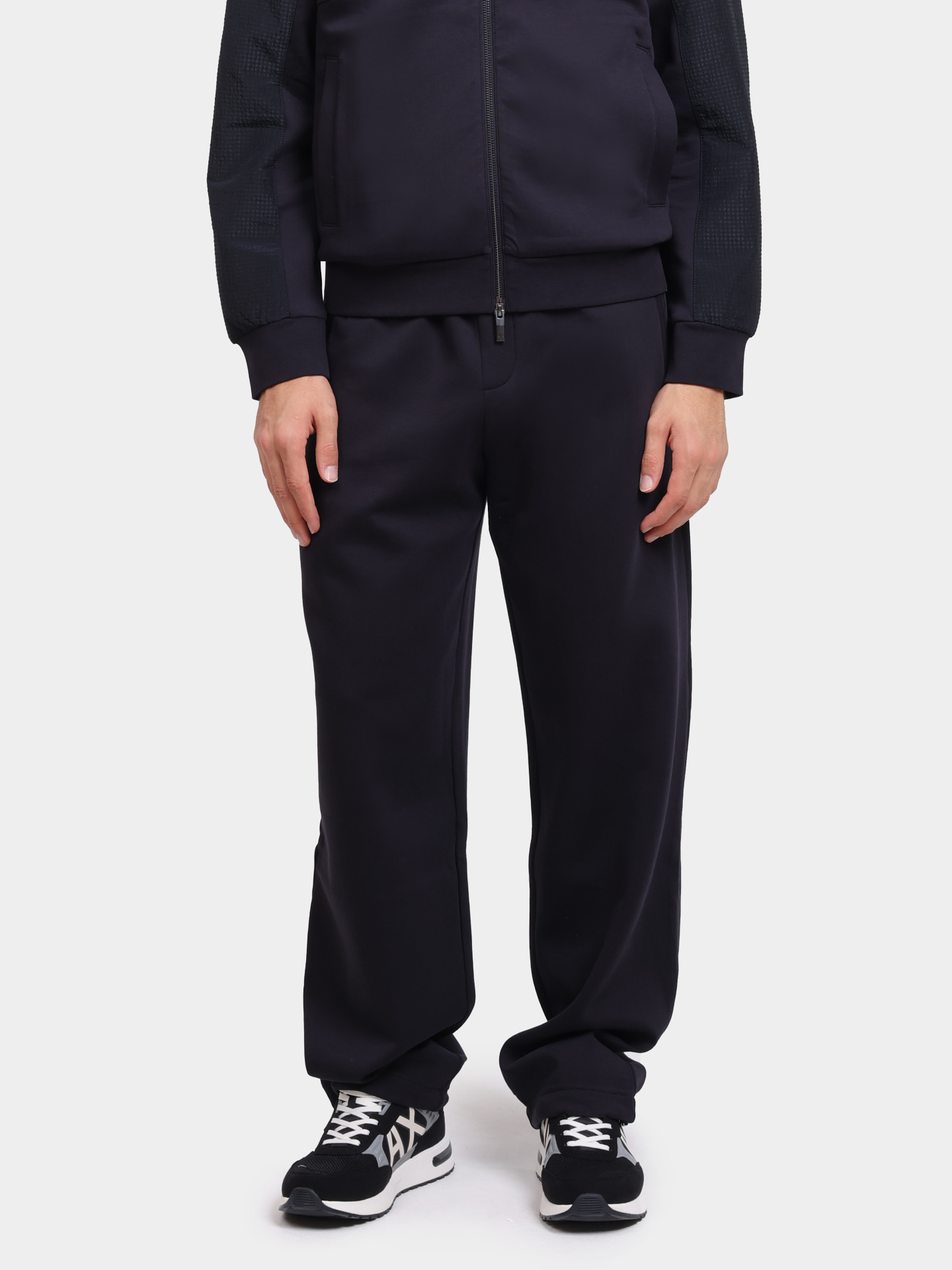 Брюки спортивные Armani Exchange XM000461 AF10818 темно-синие мужские — купить в интернет-магазине Verdistore