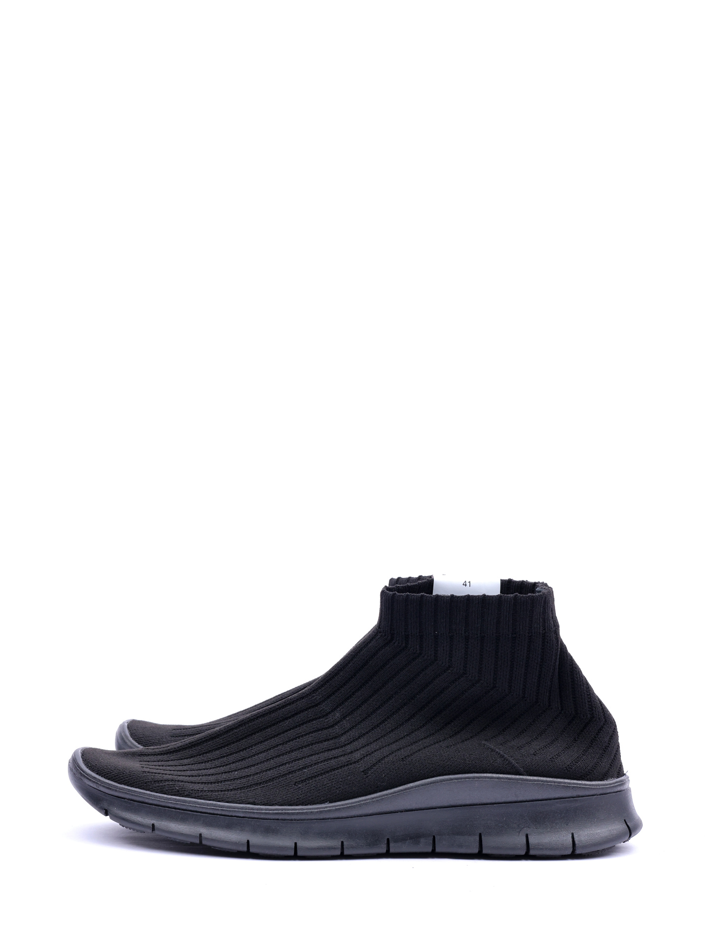 Кроссовки черные тканевые с узким носиком — купить в интернет-магазине Verdistore