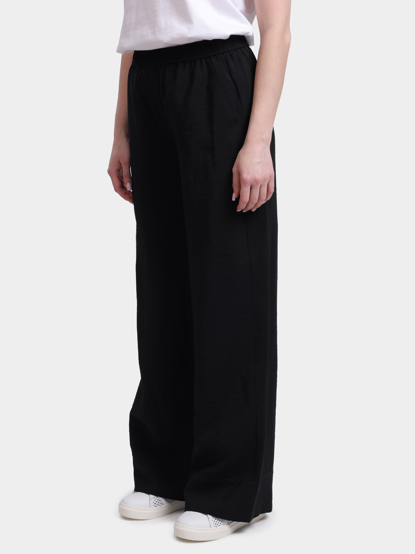 Брюки Marella Sport MLSEREMI 005 черные женские свободного кроя — купить в интернет-магазине Verdistore