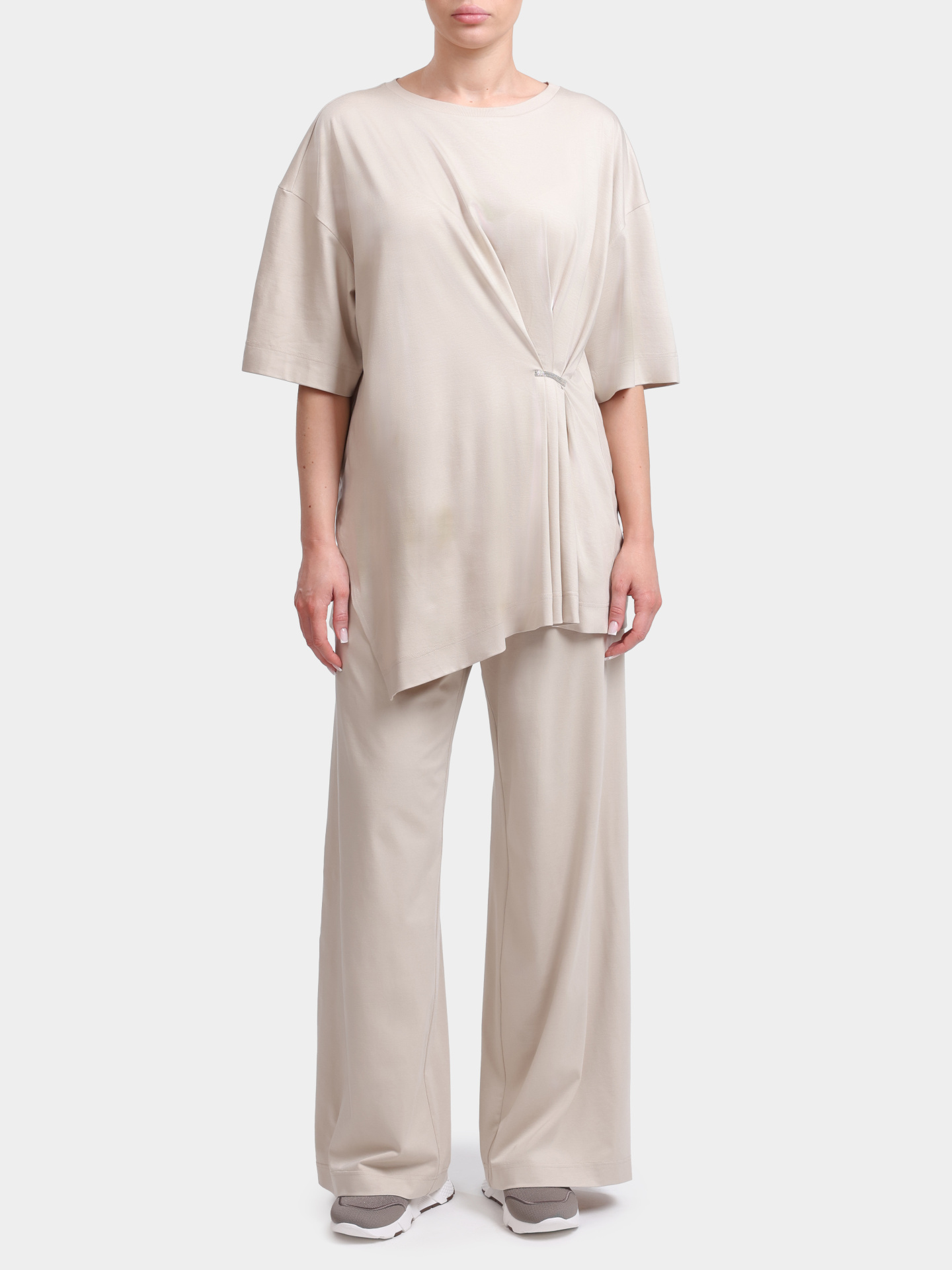 Брюки Re Vera 26-27-2438 600 бежевые женские — купить в интернет-магазине Verdistore