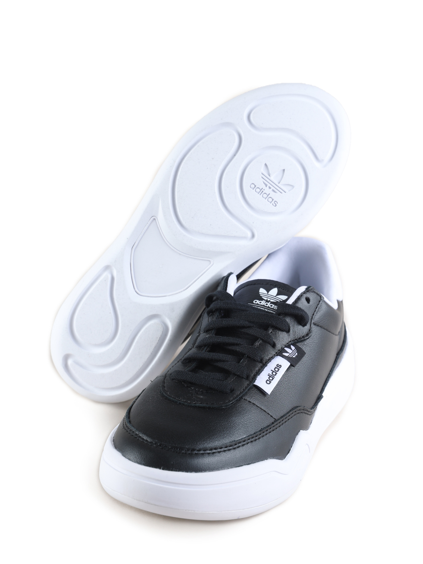 Кроссовки Adidas Her Court GW8213 черные женские с утолщенной подошвой — купить в интернет-магазине Verdistore