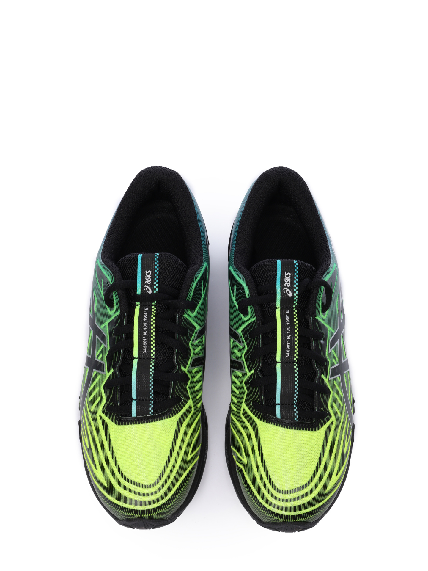 Кроссовки Asics 1201A915 004 зеленые мужские с градиентом — купить в интернет-магазине Verdistore