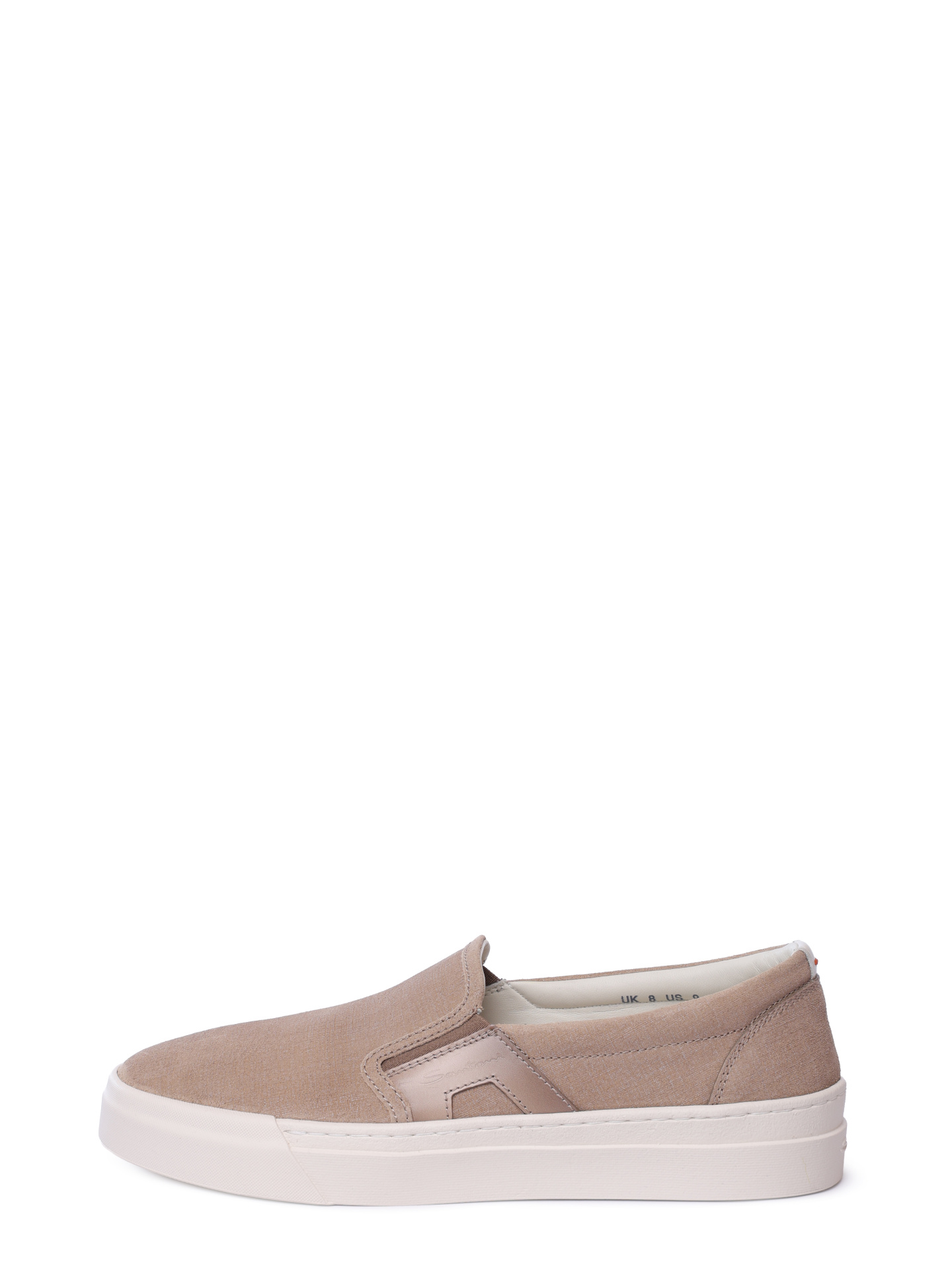 Слипоны Santoni MBGG21946PNNGFCTM50 замшевые мужские — купить в интернет-магазине Verdistore