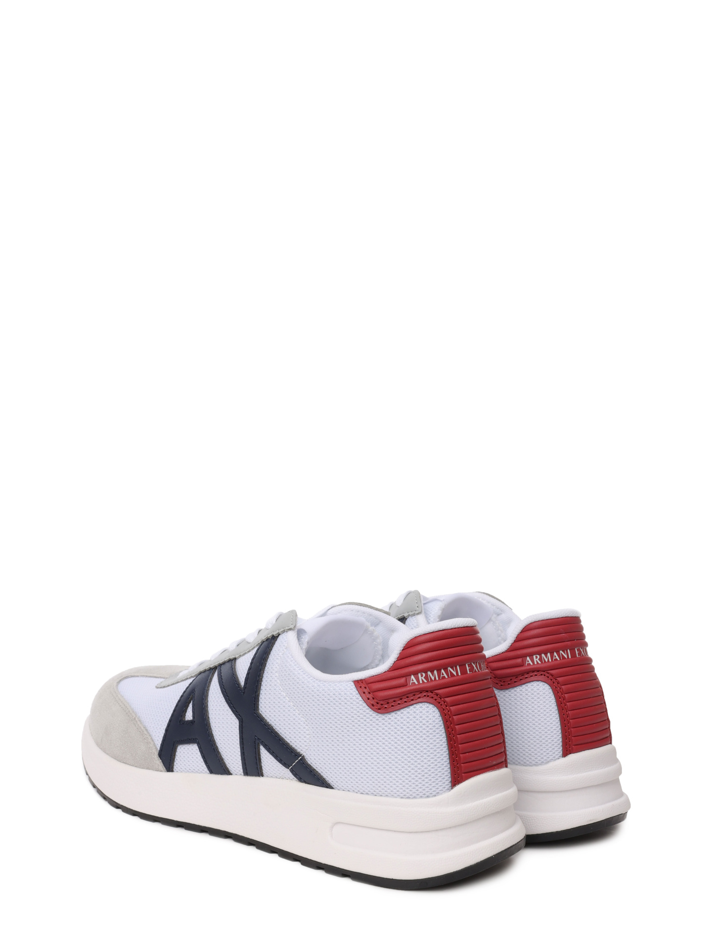 Кроссовки Armani Exchange XUX071 XV527 T709 комбинированные мужские с логотипом — купить в интернет-магазине Verdistore