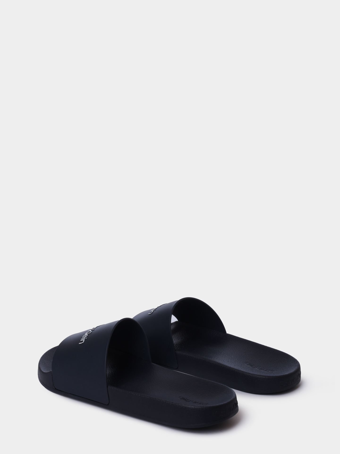 Шлепанцы Calvin Klein HM0HM00455 DW4 темно-синие мужские — купить в интернет-магазине Verdistore