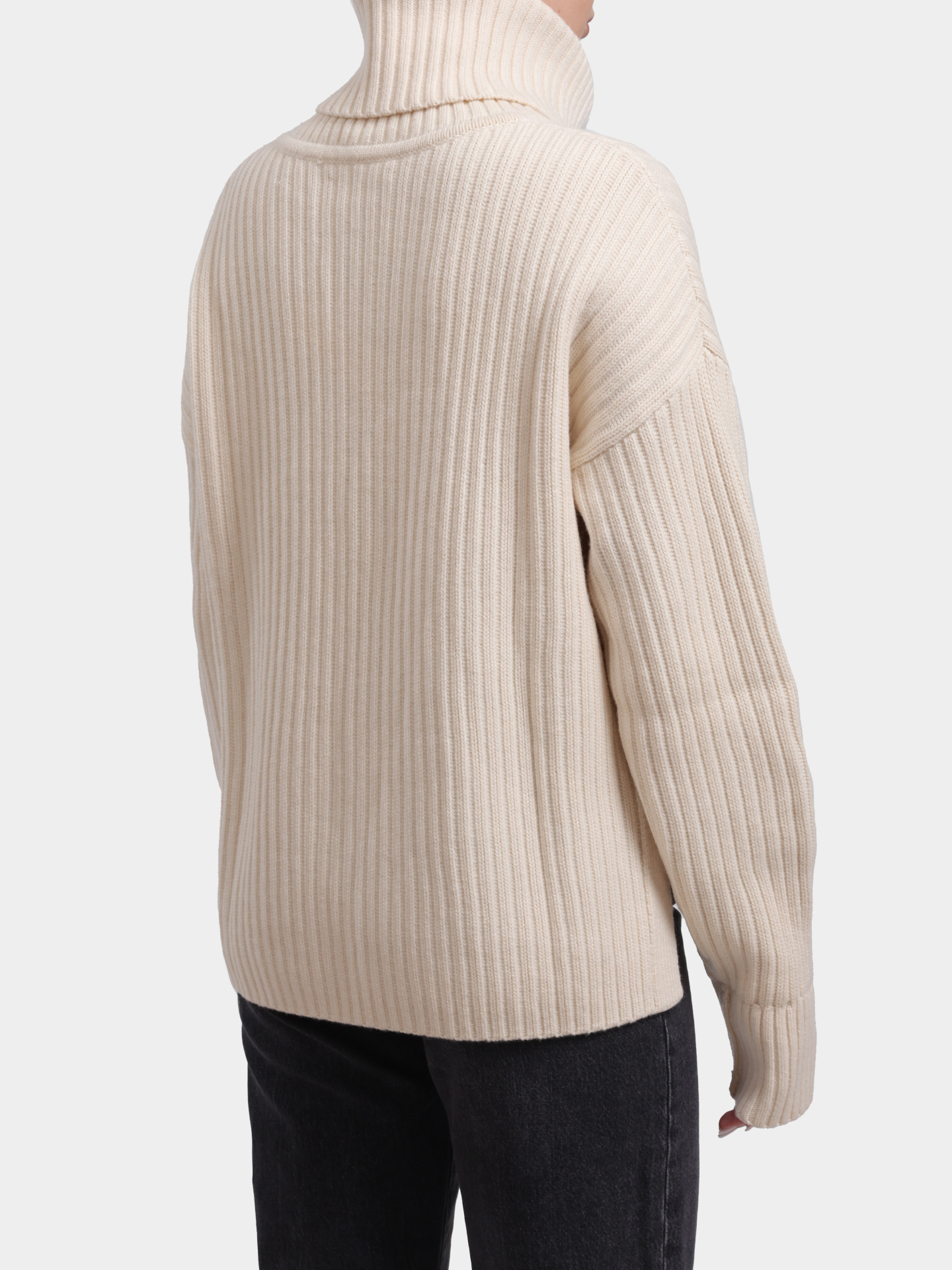 Пуловер Calvin Klein K20K203218 YBL молочный женский — купить в интернет-магазине Verdistore