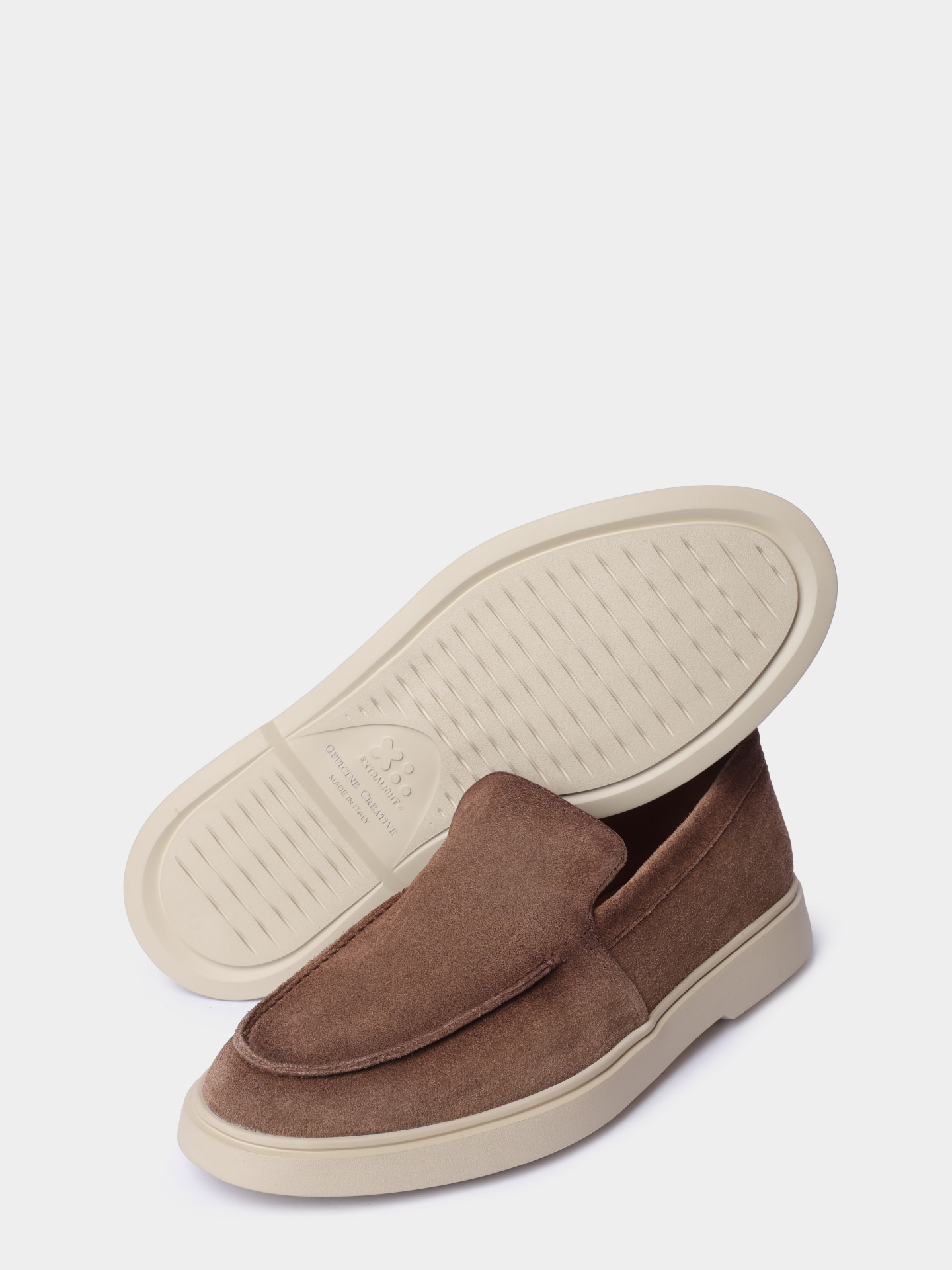 Лоферы Officine Creative OCUBONE002LC146E236 замшевые мужские — купить в интернет-магазине Verdistore