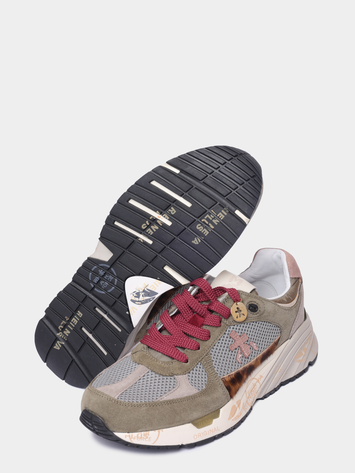 Кроссовки Premiata MASED VAR 7829 комбинированные женские — купить в интернет-магазине Verdistore