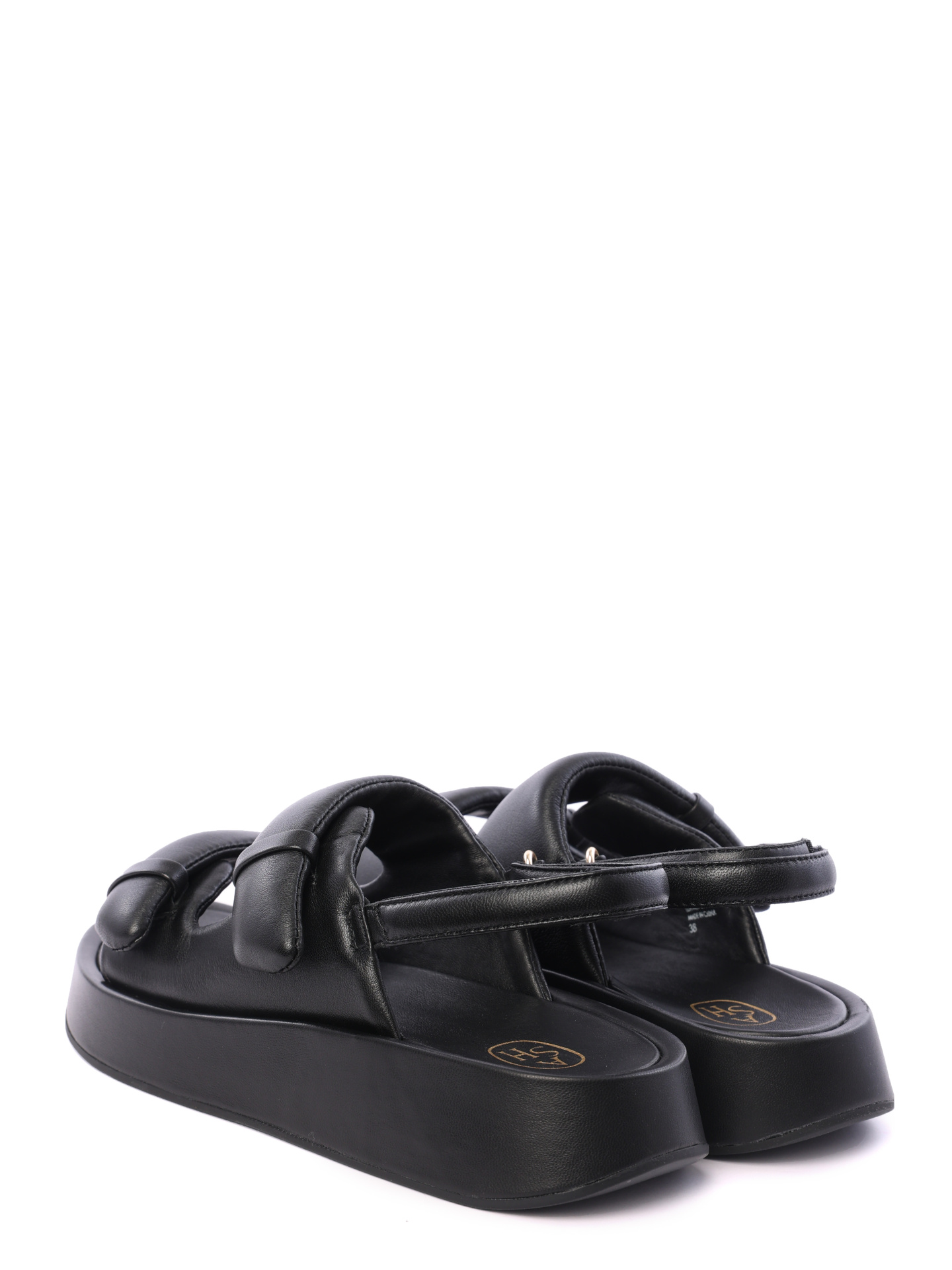 Сандалии ASH 8AH.AH125859.K черные женские дутые — купить в интернет-магазине Verdistore