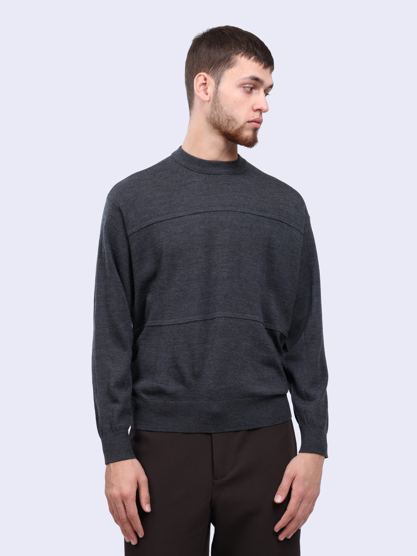 Джемпер Emporio Armani 6D1MXM 1MKBZ 0631 шерстяной мужской — купить в интернет-магазине Verdistore