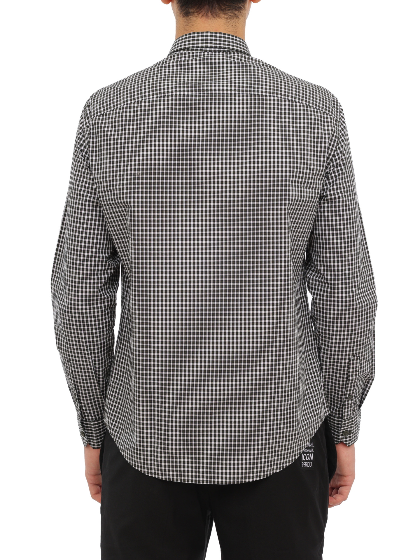 Рубашка Armani Exchange 6RZC12 ZNYTZ 91GH клетчатая мужская — купить в интернет-магазине Verdistore