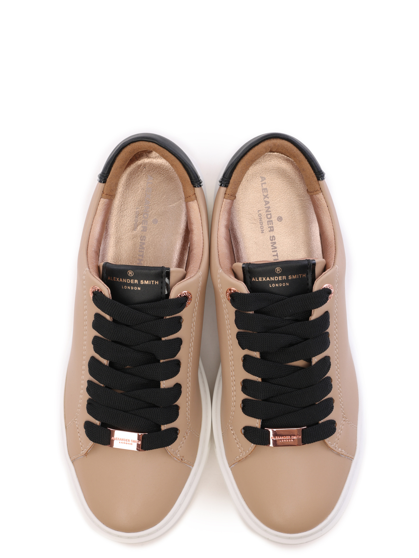 Кеды Alexander Smith ALAYN1D03UBK бежевые женские — купить в интернет-магазине Verdistore