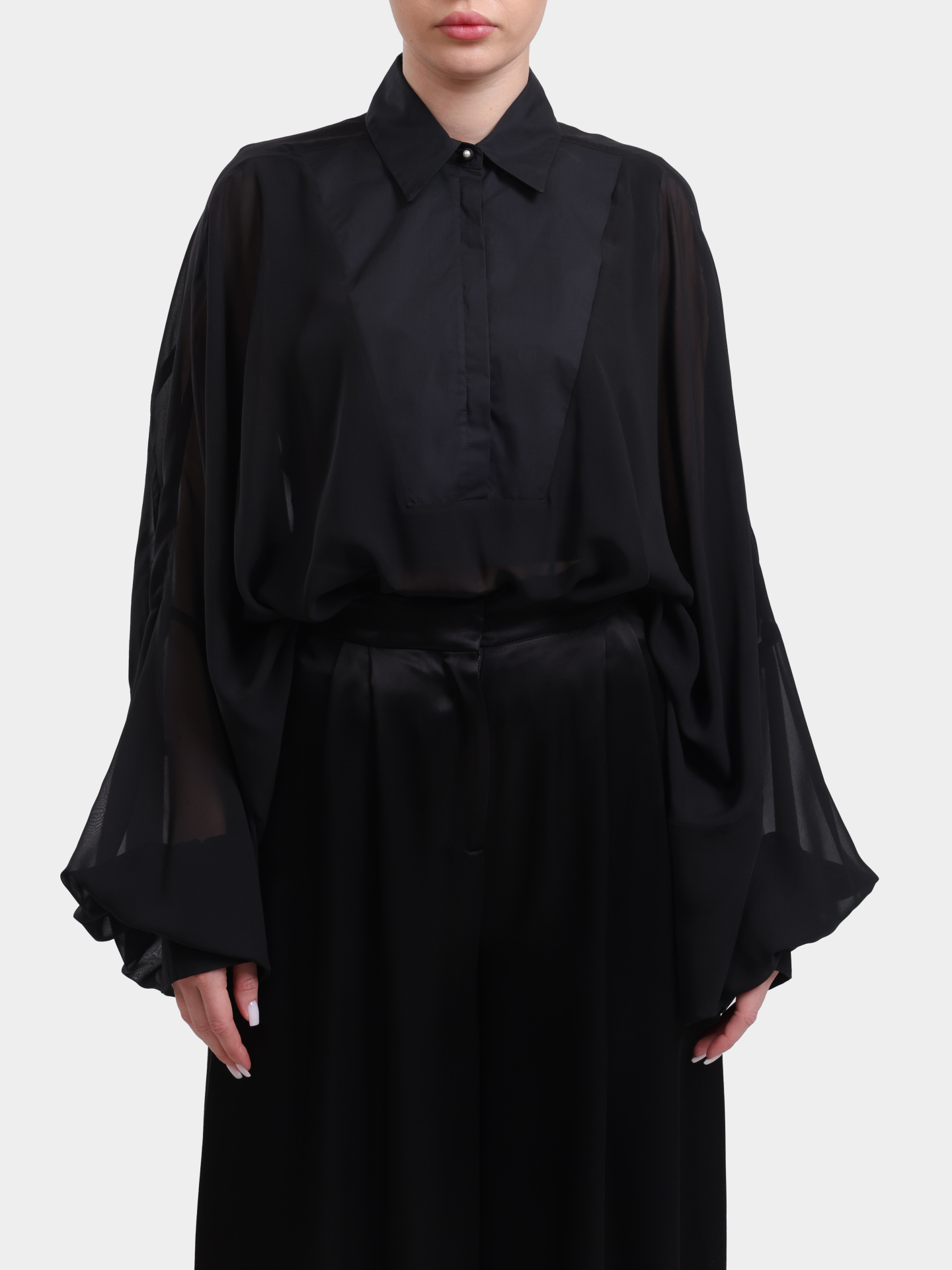 Блузка-боди 105571 A2VN Z99 черная женская — купить в интернет-магазине Verdistore